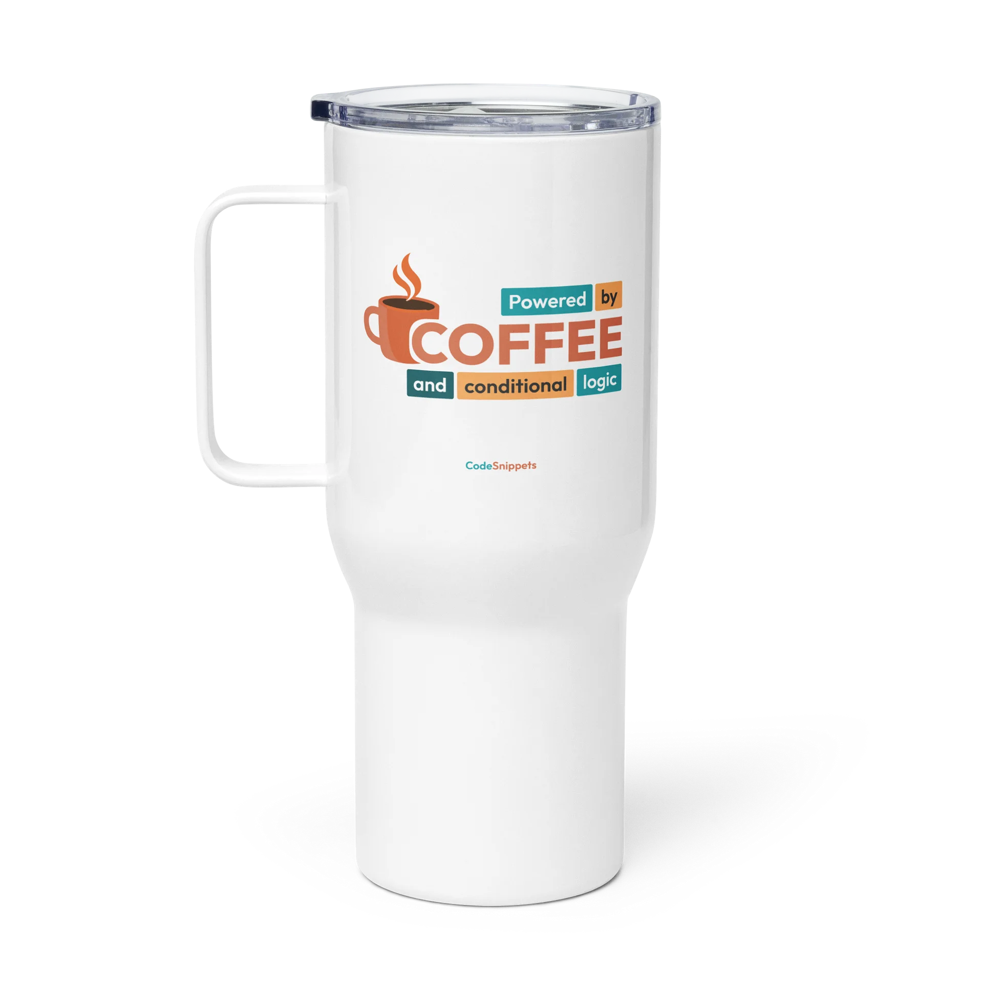 Powered by coffee - Travel Mug product image (2)