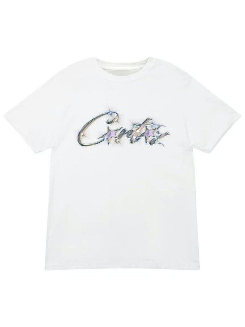 Corteiz Allstarz Sparkle T-Shirt White product image (1)
