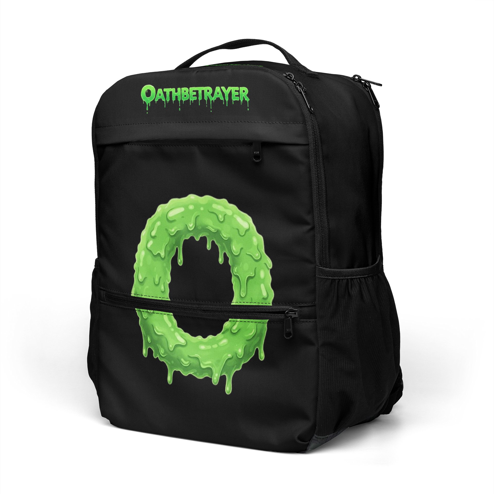 Slime Green Oathbetrayer All-Over Backpack product image (5)