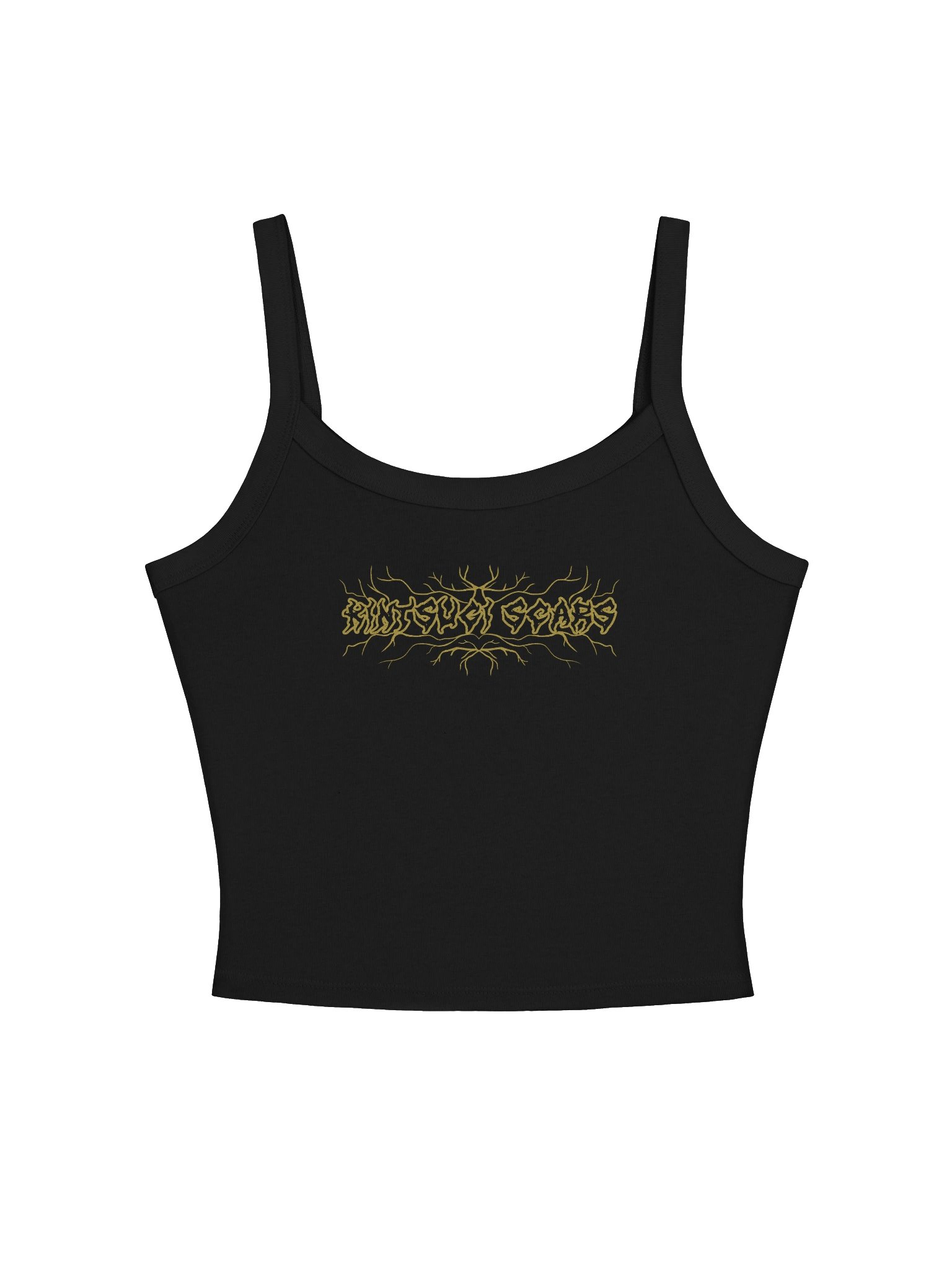 Kintsugi Scars Cropped Tank product image (1)