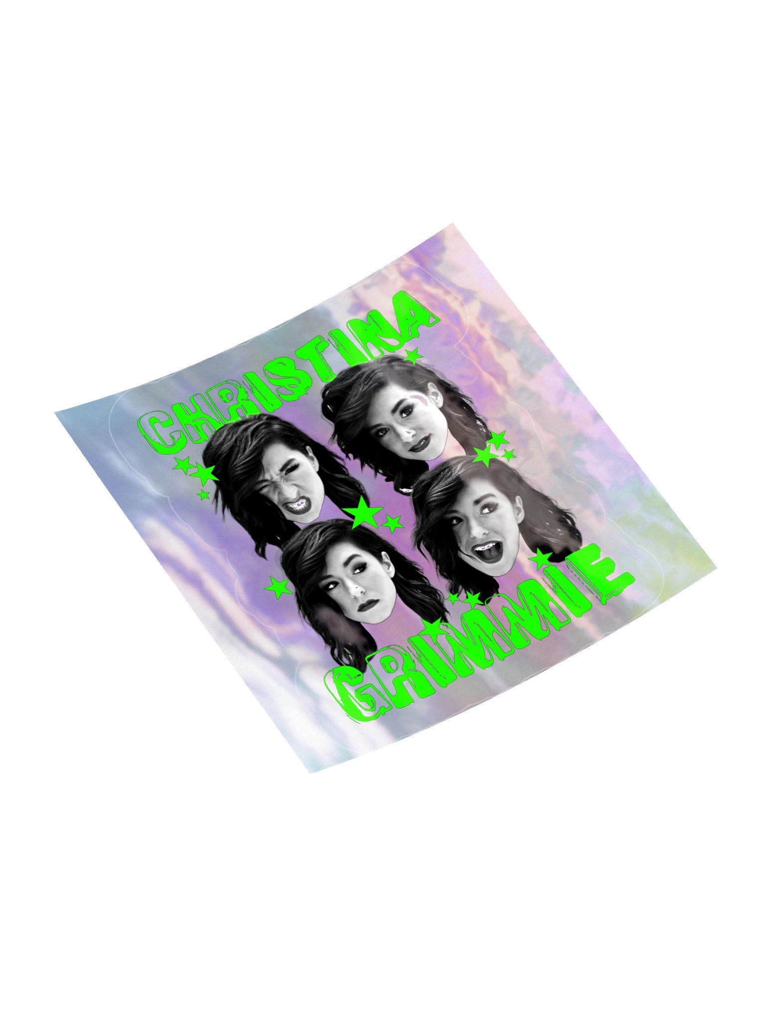 Holographic Head Sticker product image (4)