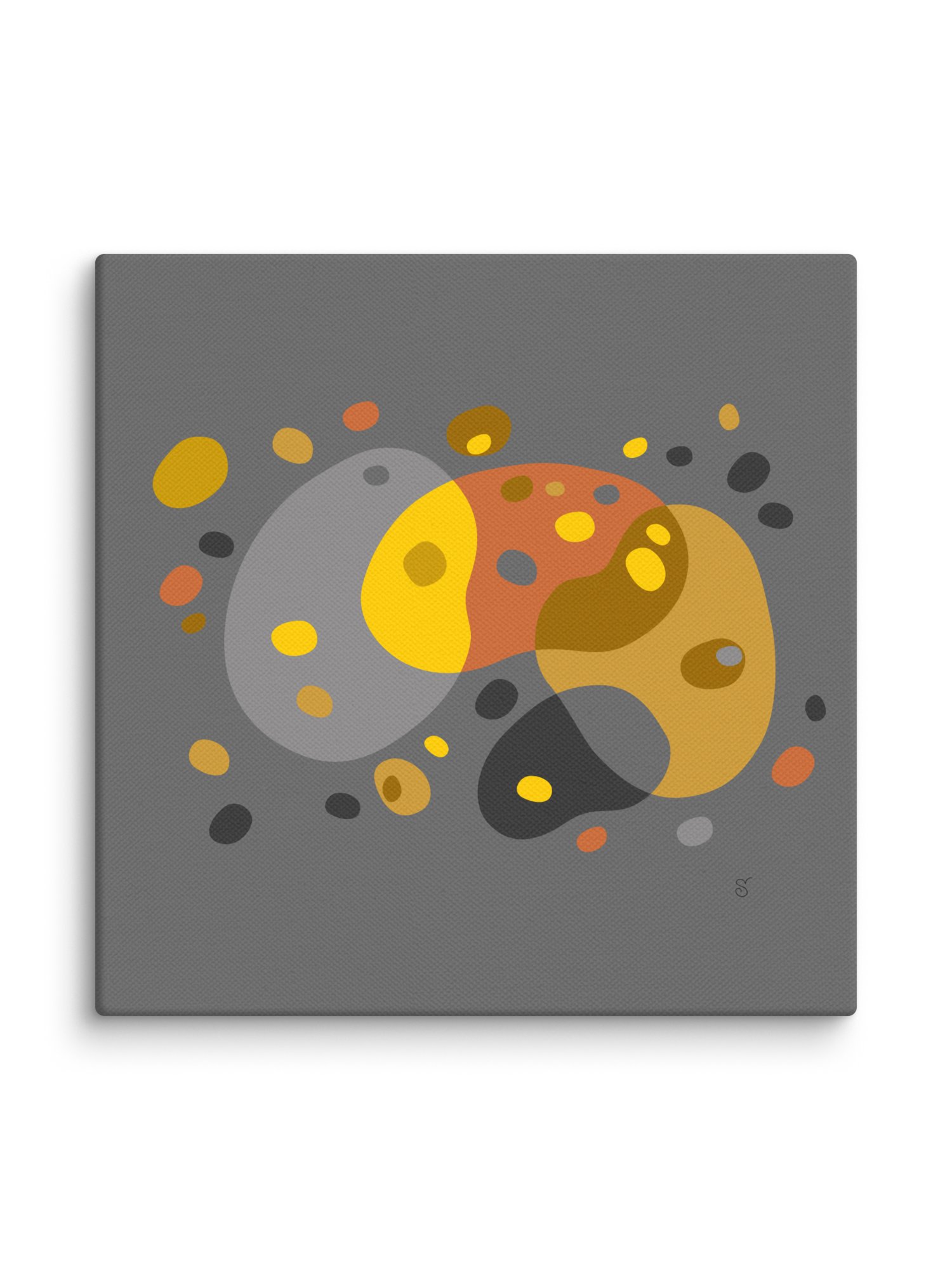 Golden Horizon Canvas - Abstract Image No. 7 product image (2)