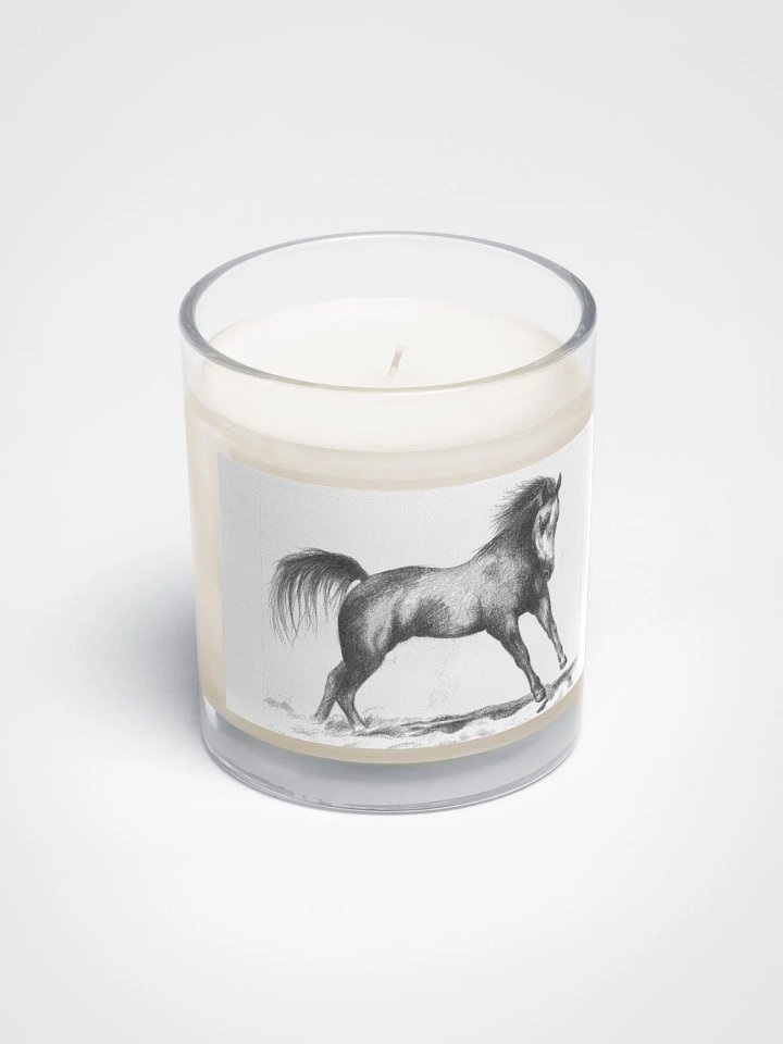horse cantering candle product image (2)