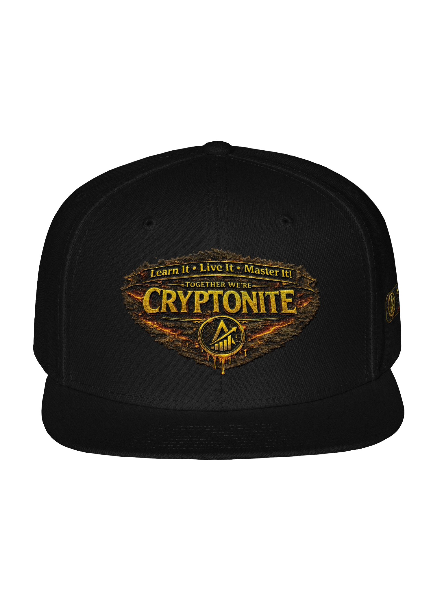 Crypto Gooniez™ "Together We're Cryptonite" LLM™ Snapback product image (4)