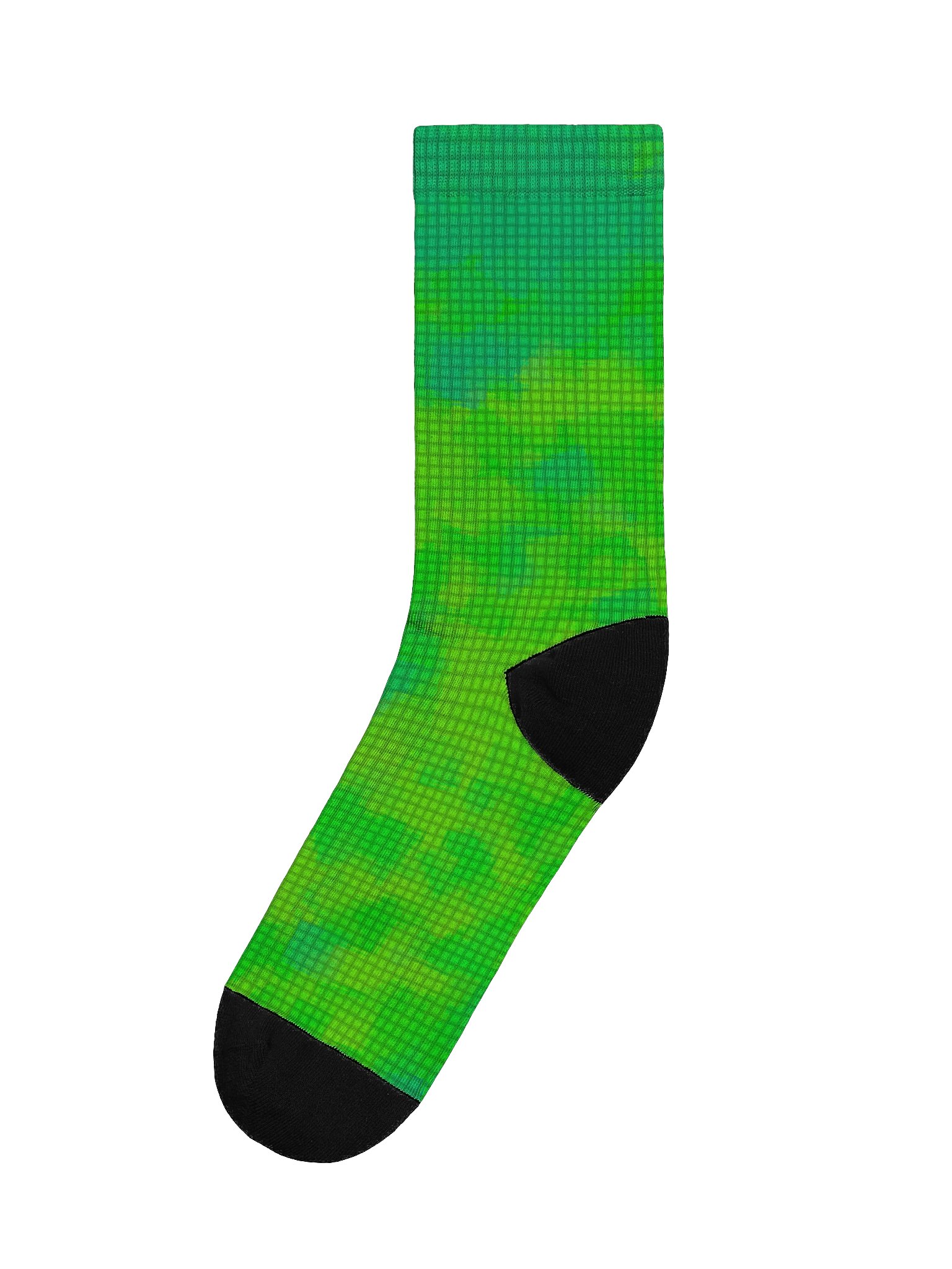 Green Grid EcoChic Artistry Crew Socks product image (1)