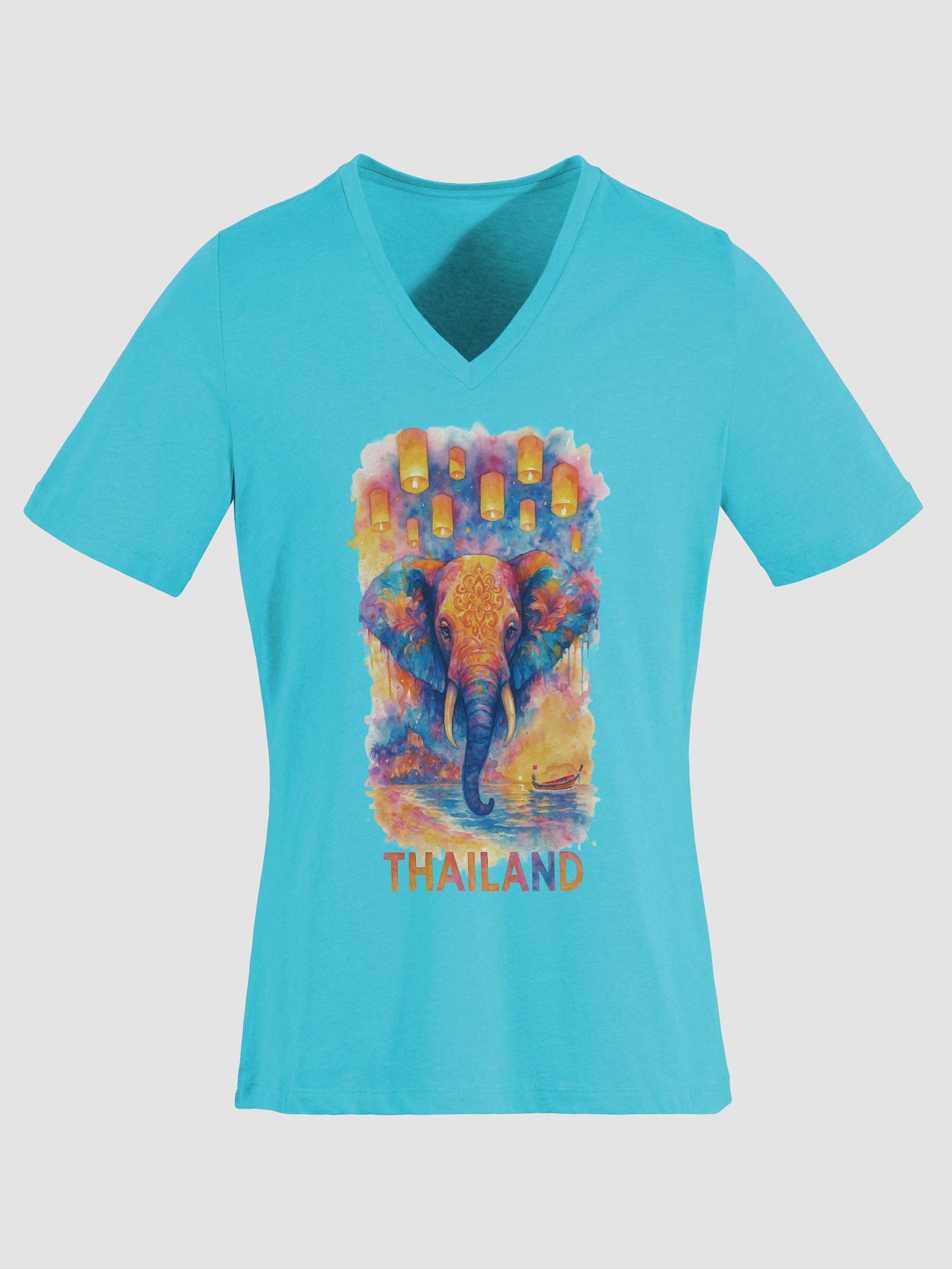 Thailand – Women’s V-Neck Tee product image (38)