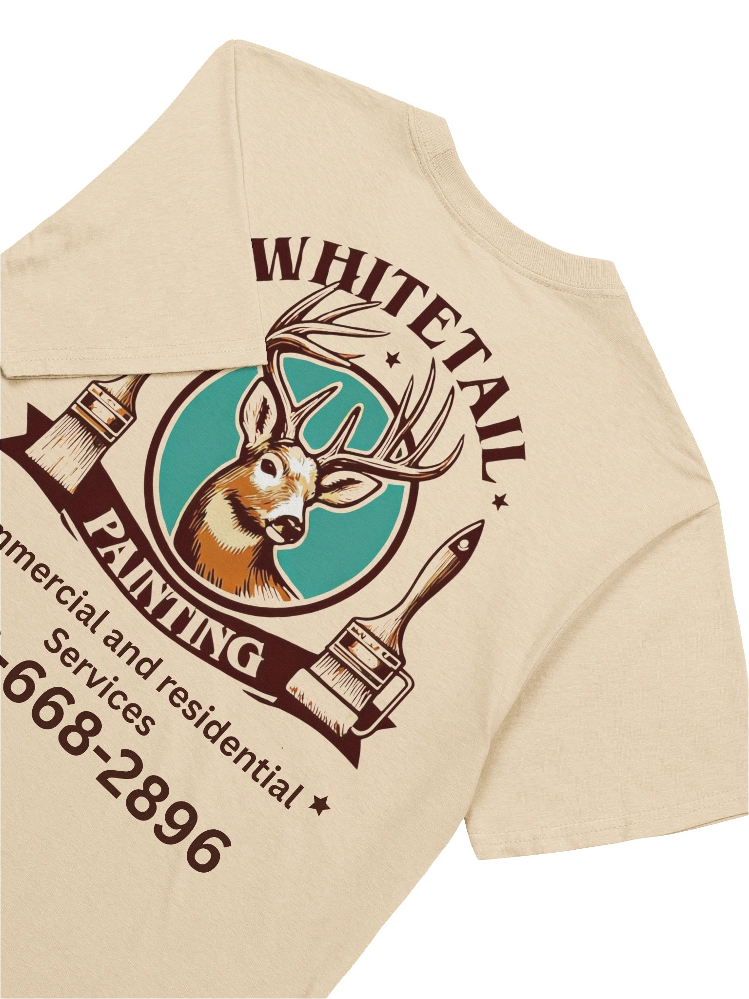 Whitetail Painting t-shirt product image (30)