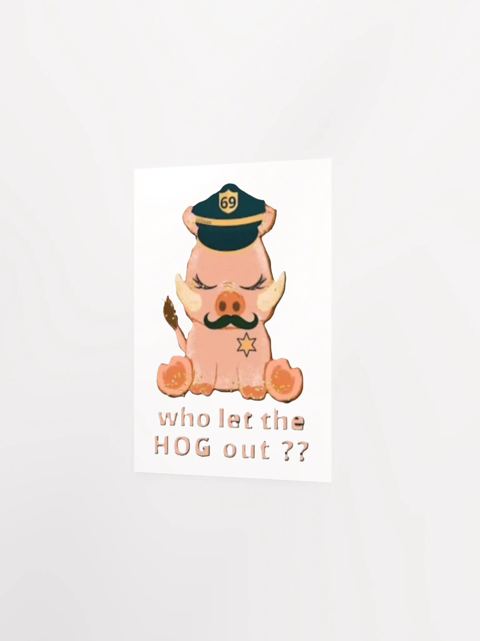 WHO LET THE HOG OUT?? product image (7)