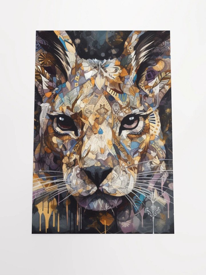 Intricate Kangaroo artwork - Poster Print product image (1)