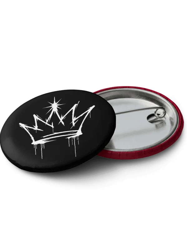 ONE KING Urban Crown Pin Buttons Set product image (3)