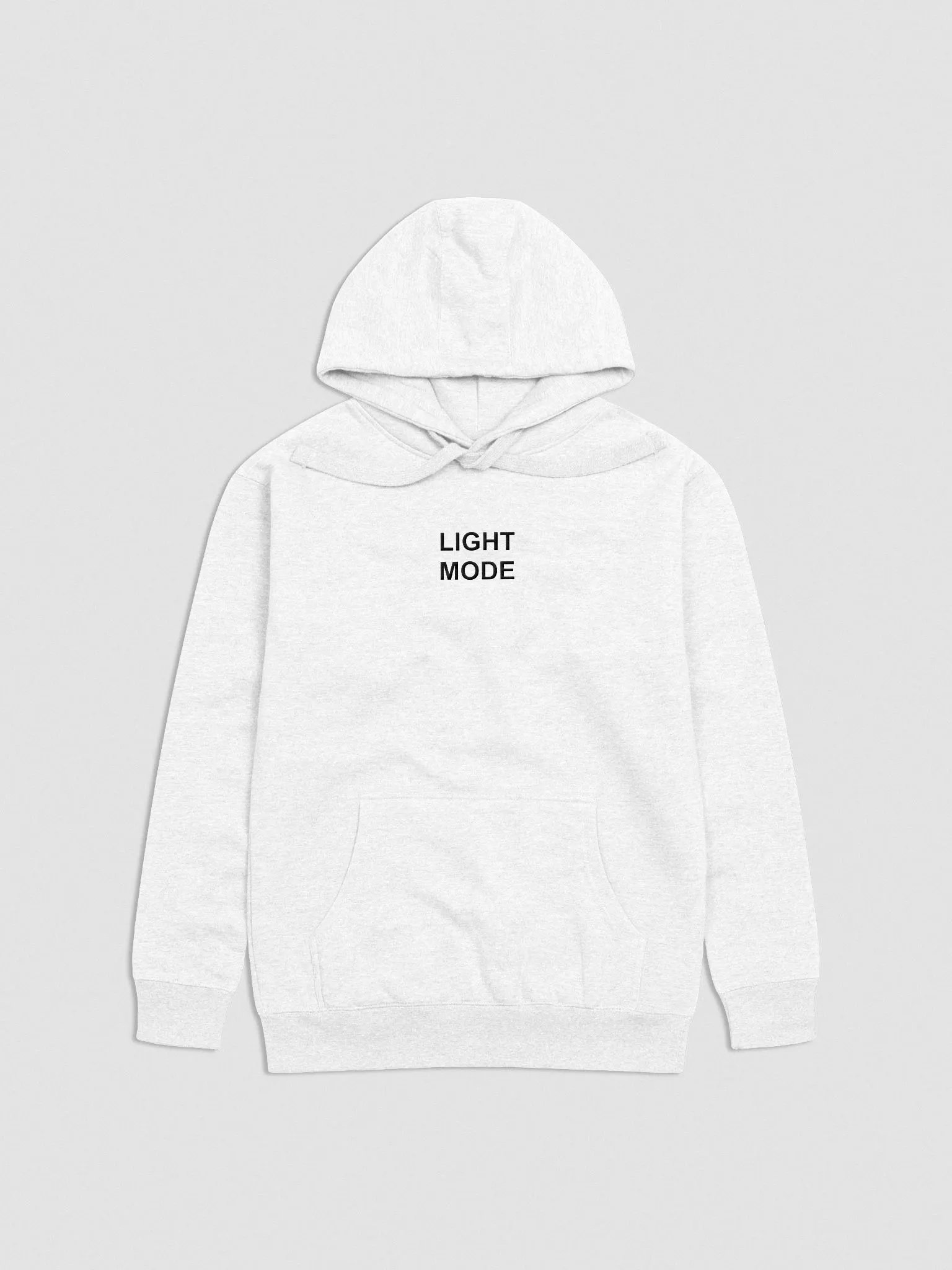LIGHT MODE embroidered hoodie product image (1)