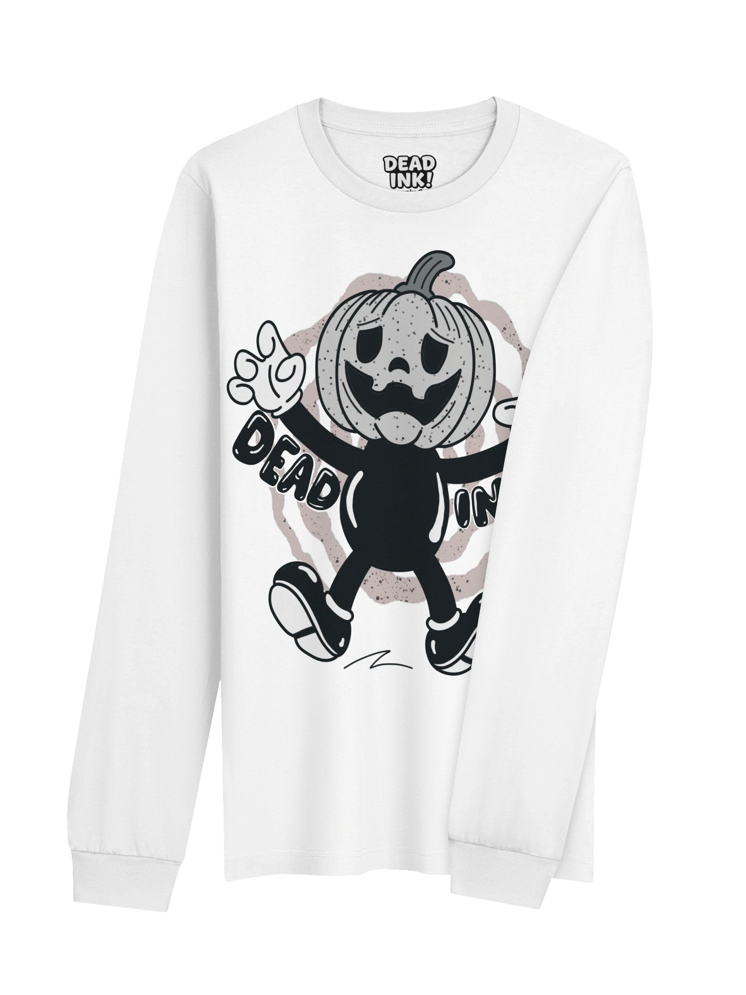 Pumpkin Mascot Unisex Longsleeve Tee product image (3)