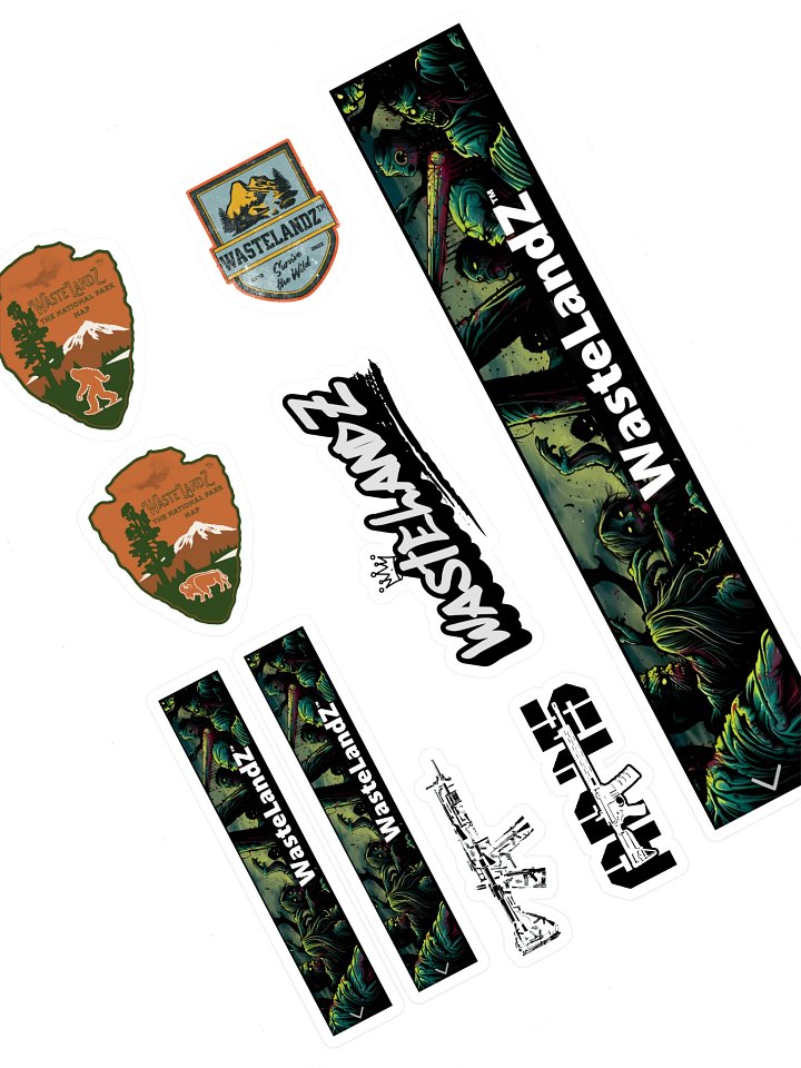 WasteLandZ Adventure Sticker Pack product image (1)