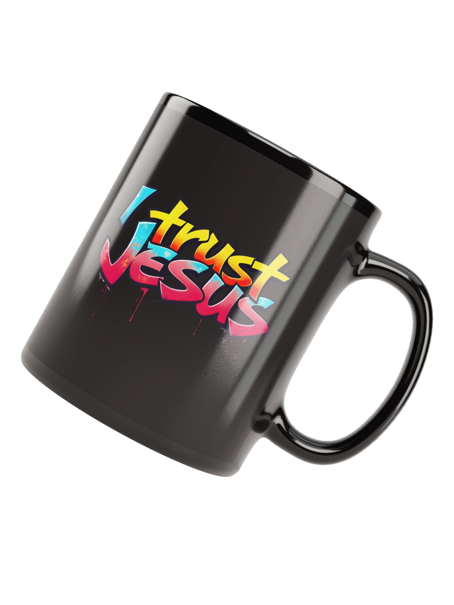 I Trust Jesus Graffiti Mug product image (7)
