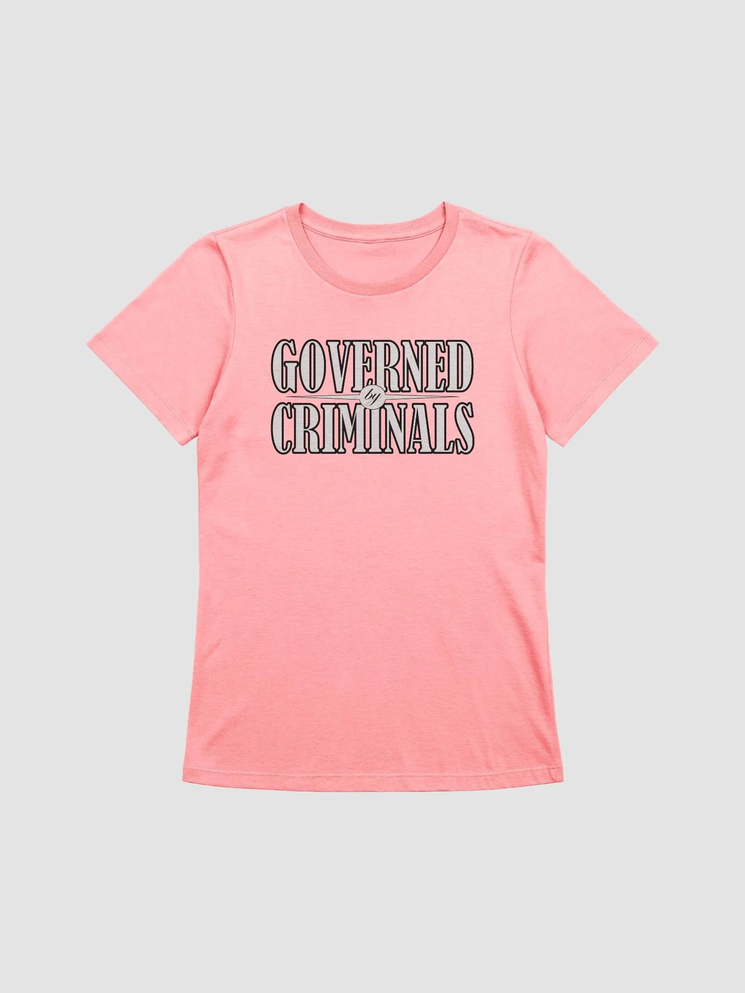 Governed By Criminals - Bella+Canvas Women's Supersoft Relaxed-fit T-Shirt product image (1)