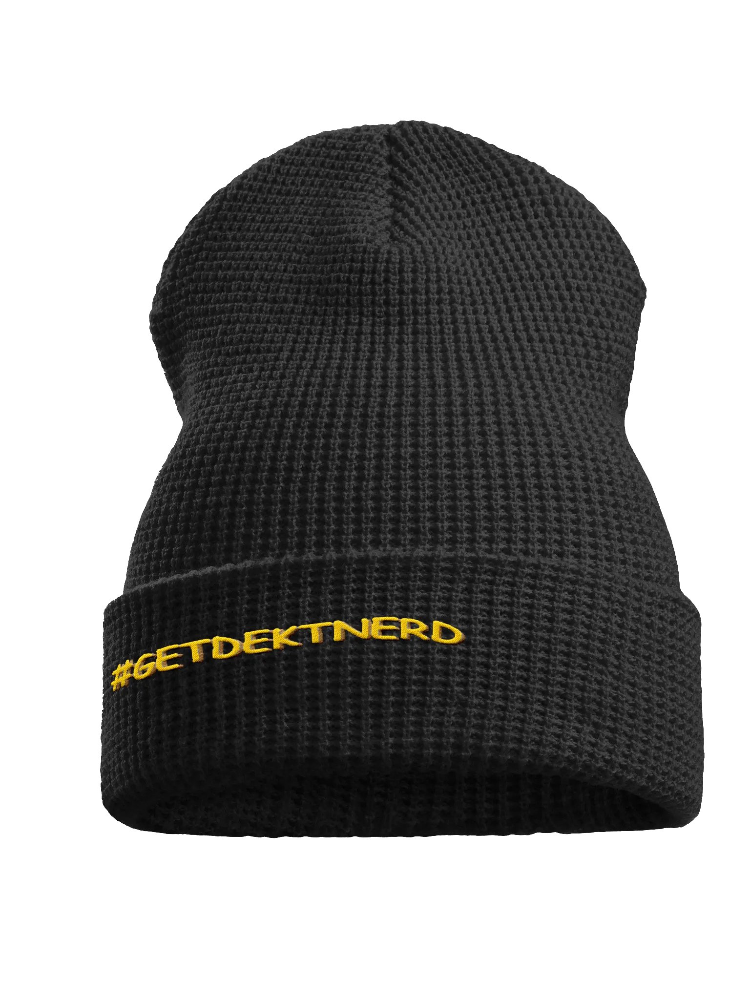 #GETDEKTNERD Waffle Beanie product image (1)