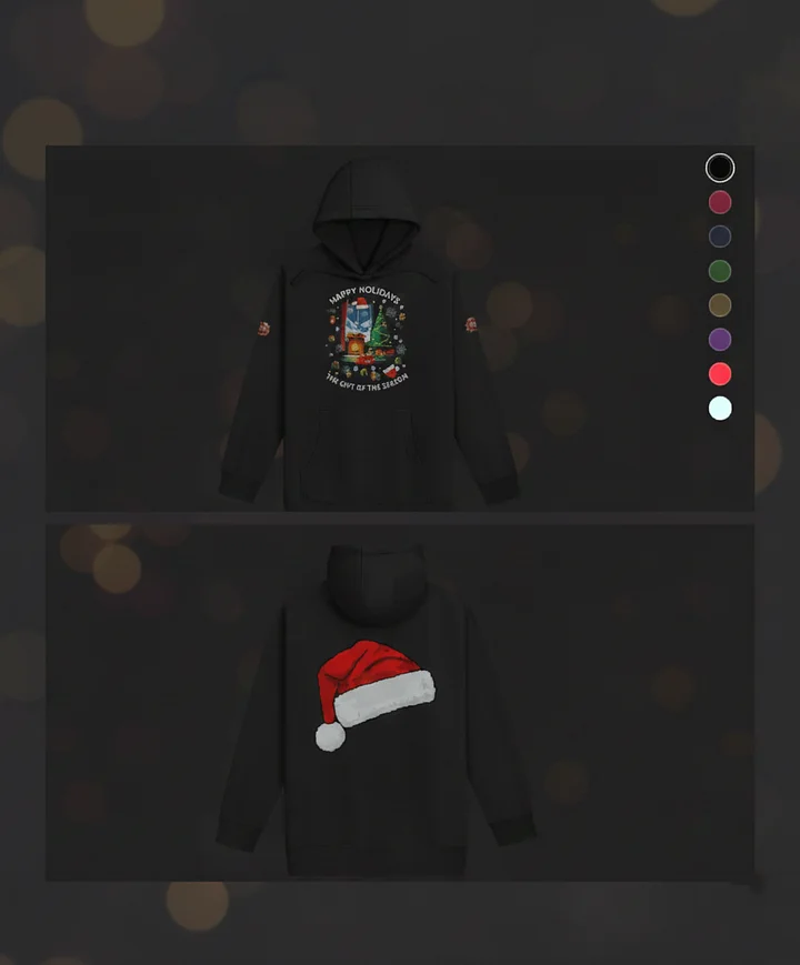 christmas hoodie - Family Men Women Pullover Hoodie - Happy Holidays product image (1)