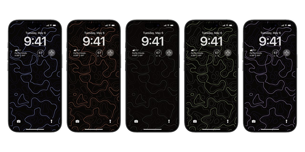 Topo Wallpaper Pack product image (2)