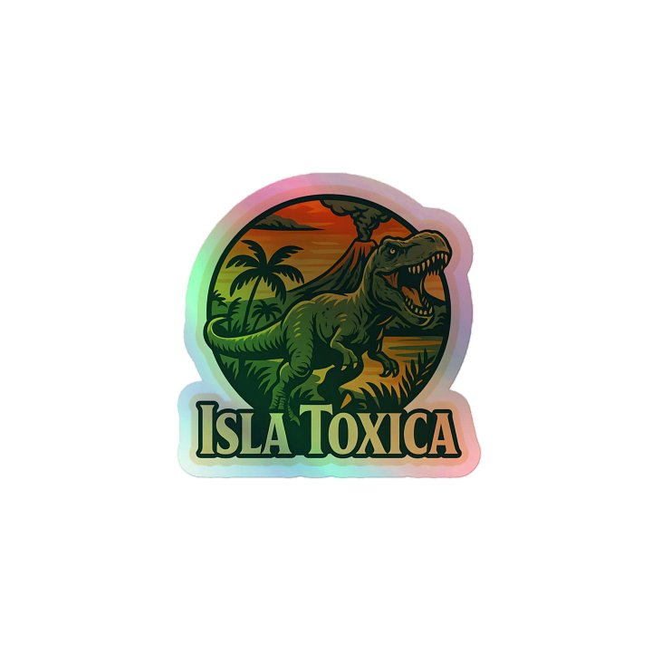 Isla Tóxica – Dino Escape Collector’s Sticker product image (1)
