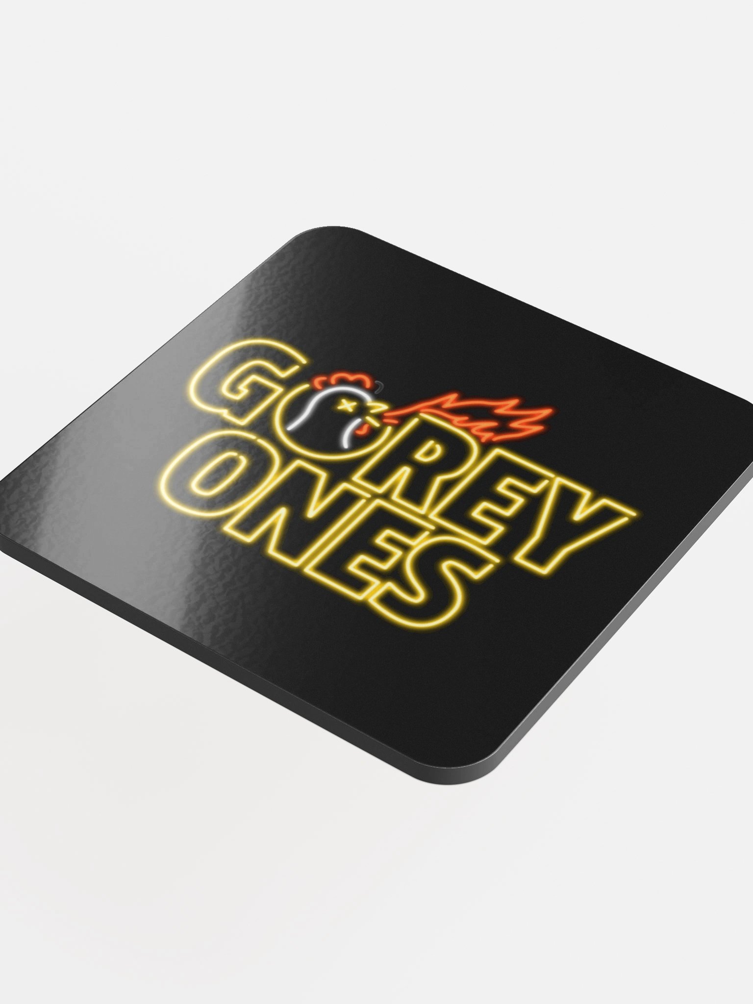 Gorey Ones - Glossed Cork Coaster product image (4)