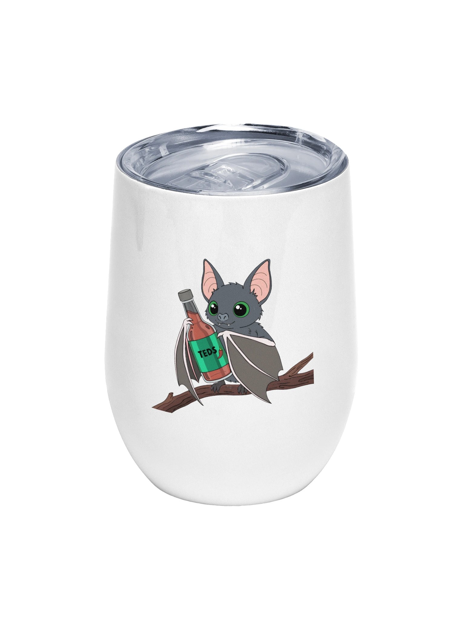 Spicy Bat Double Walled Wine Tumbler product image (1)