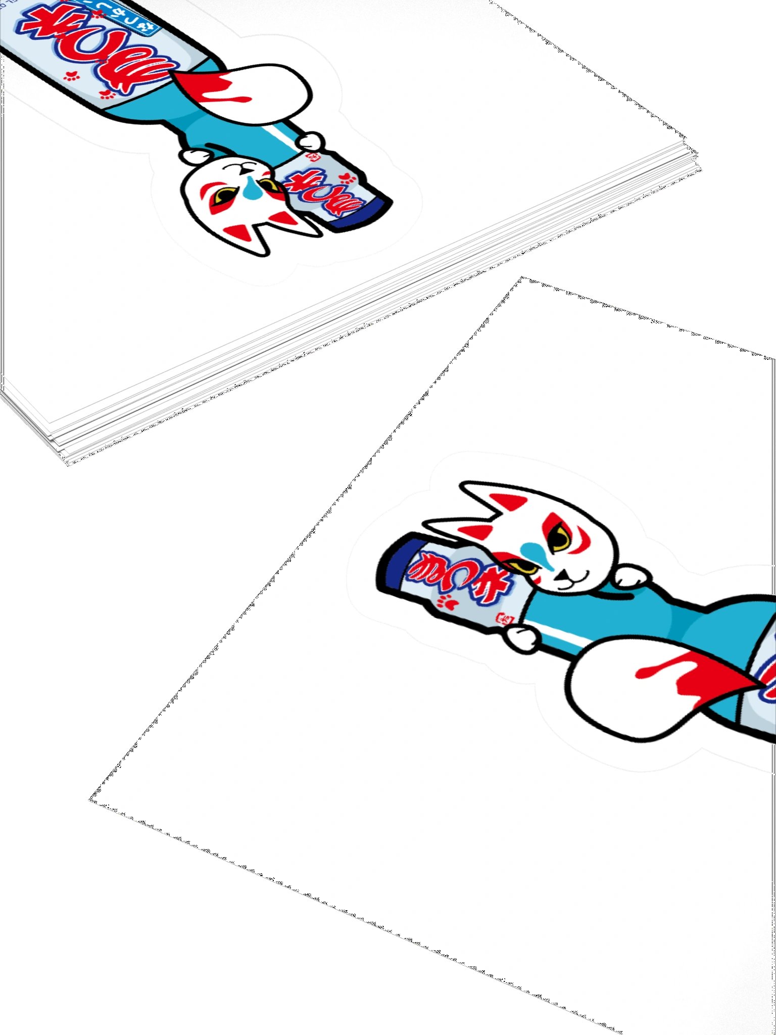 Fox Ramune Kitsune Sticker product image (4)