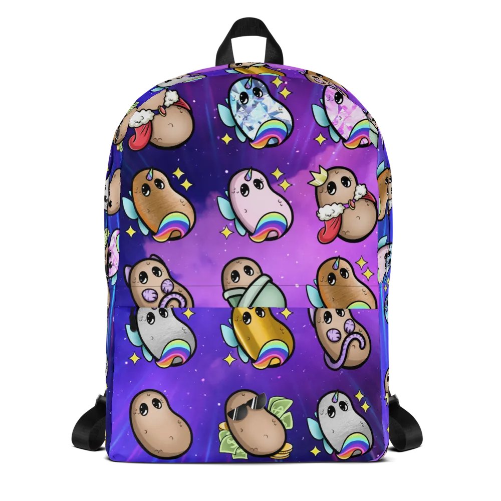 ''Patates Intergalactiques'' Sac à dos product image (9)
