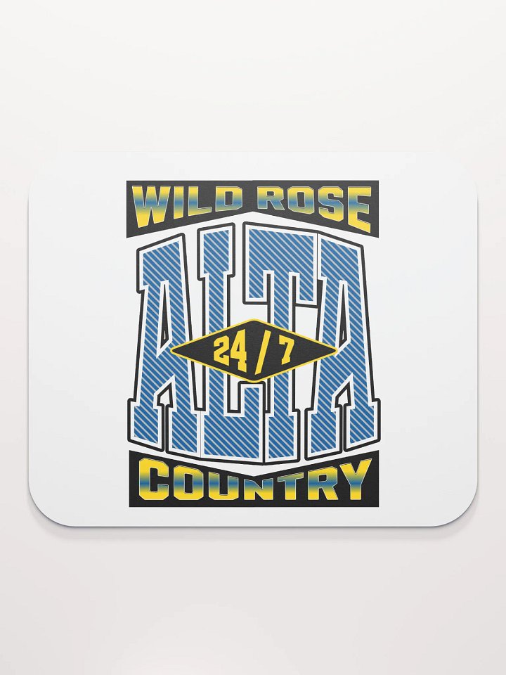 Alta Alberta Wild Rose Country 24/7 Mouse Pad product image (1)