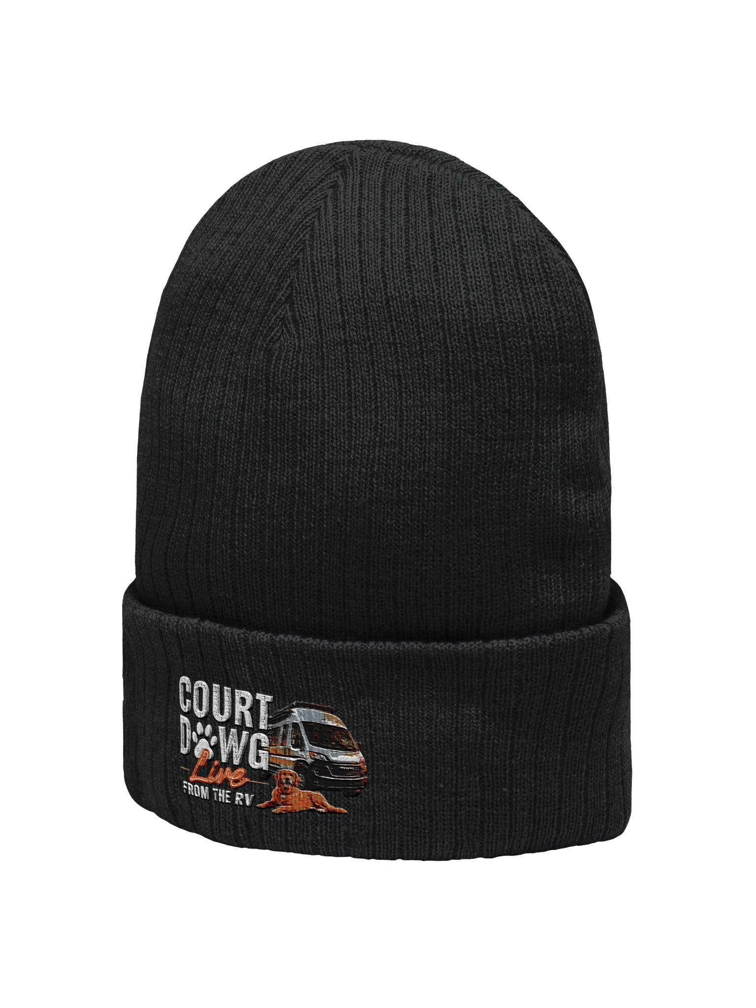 RV RIBBED BEANIE product image (2)