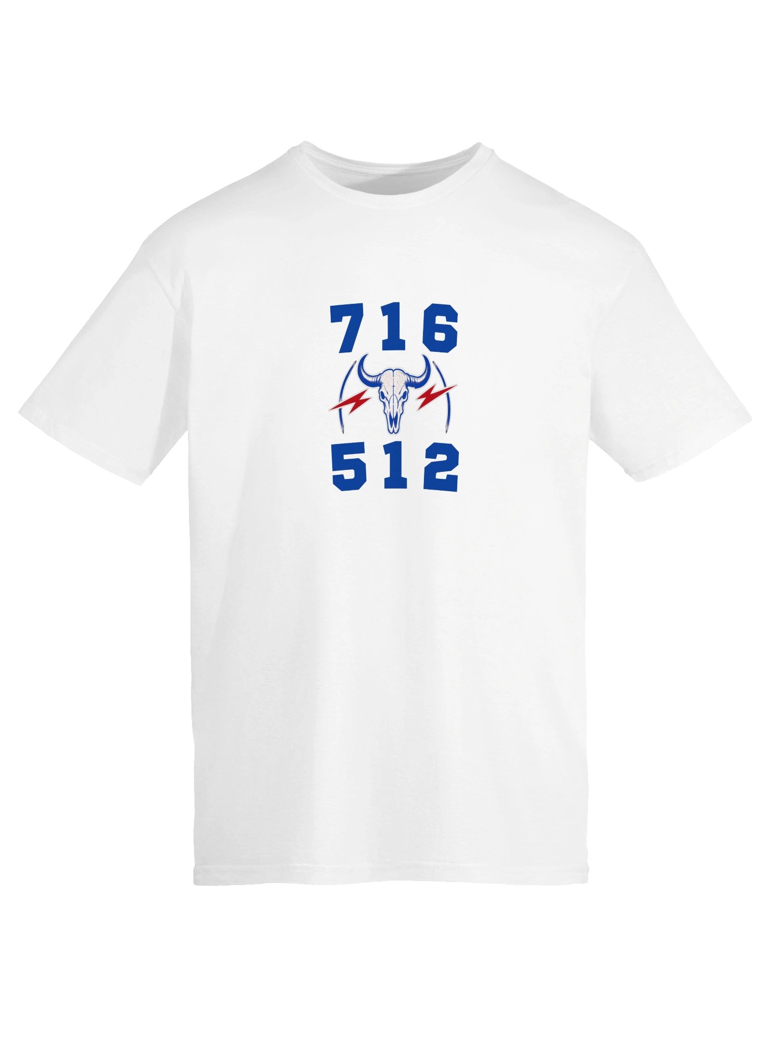 716 x 512 White T-Shirt (Unisex) product image (1)