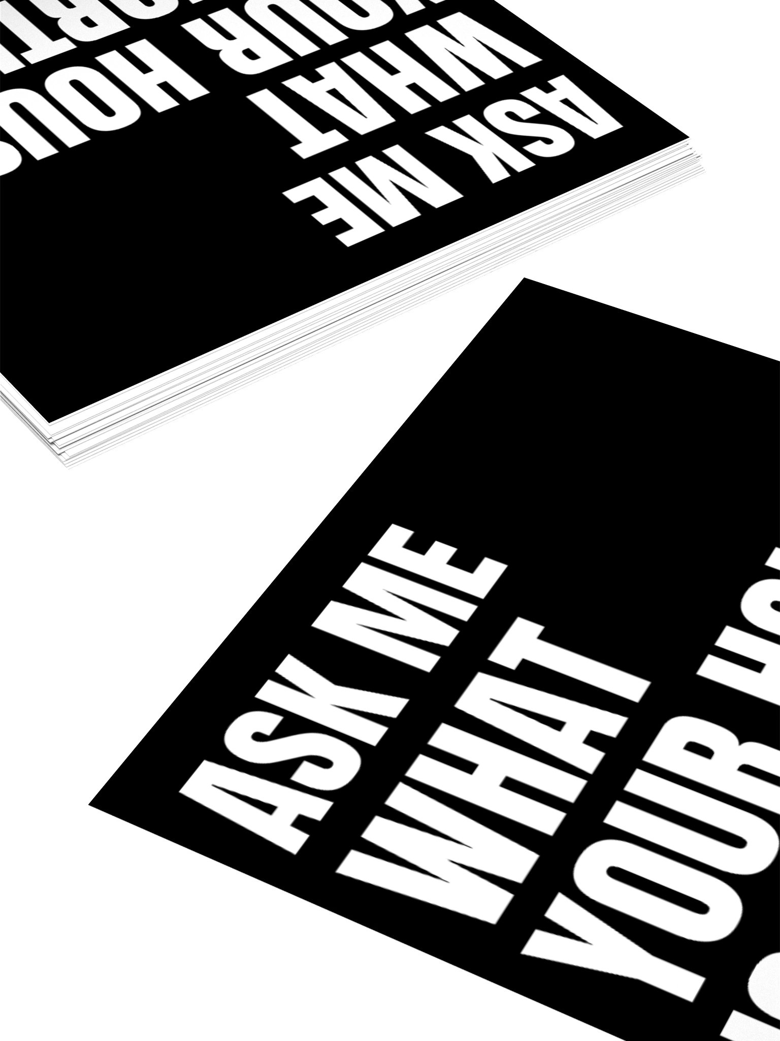 ASK ME WHAT YOUR HOUSE IS WORTH STICKER product image (10)