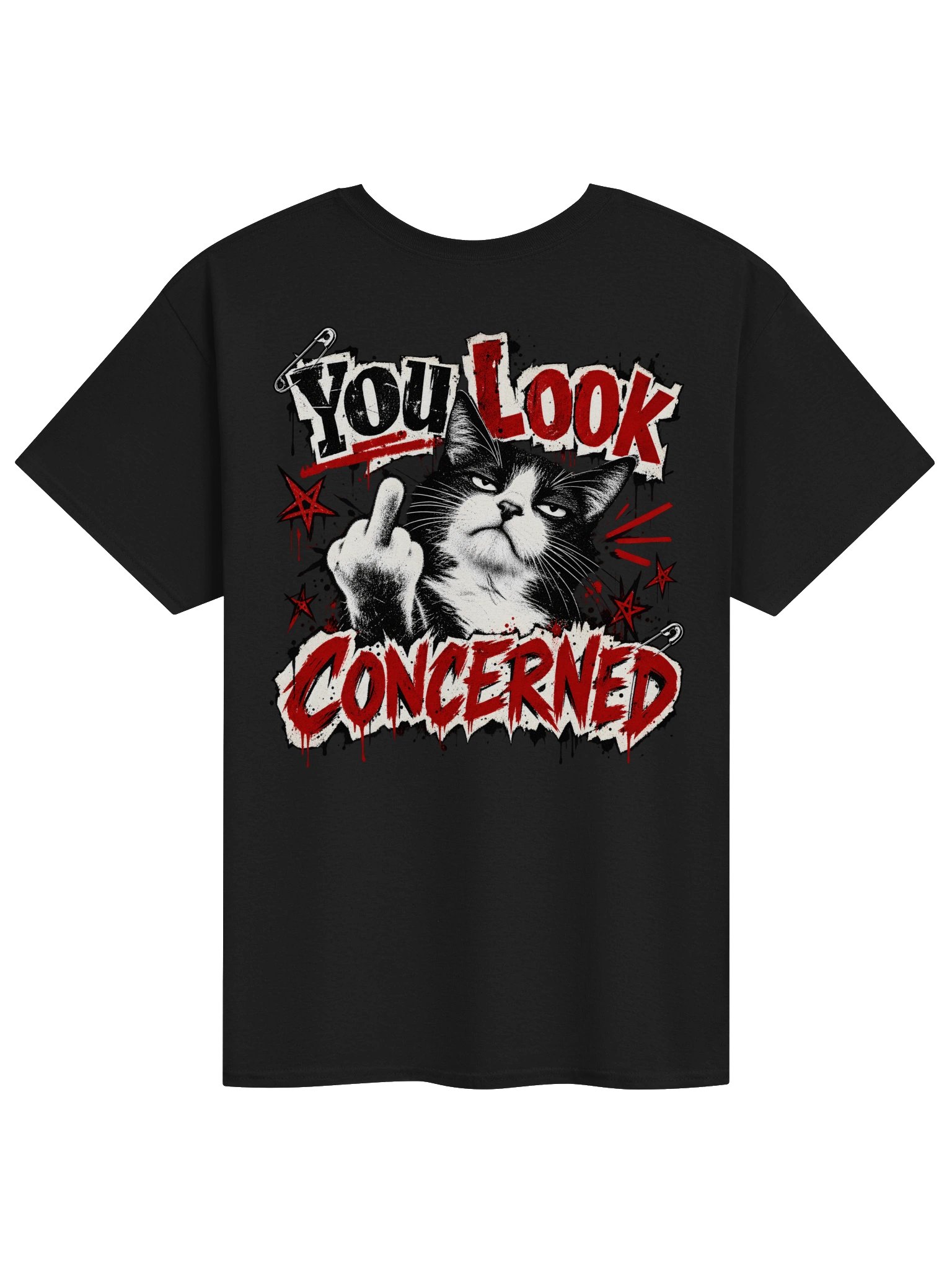 Openly Petty – You Look Concerned Tee product image (10)
