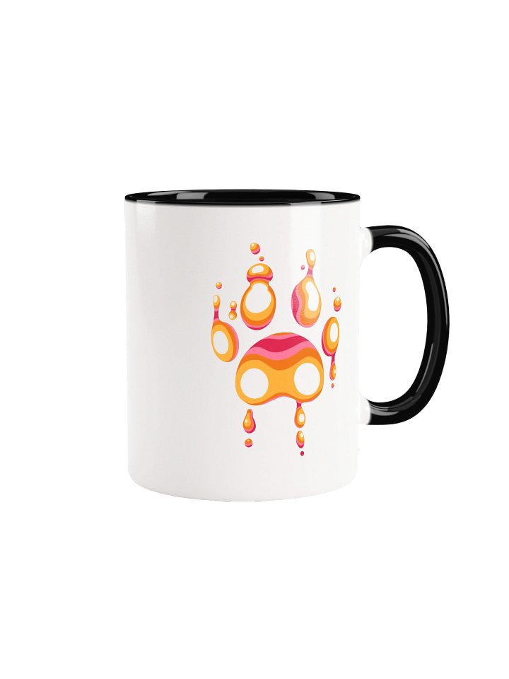 Lesbian Pride Lava Paw Mug product image (7)