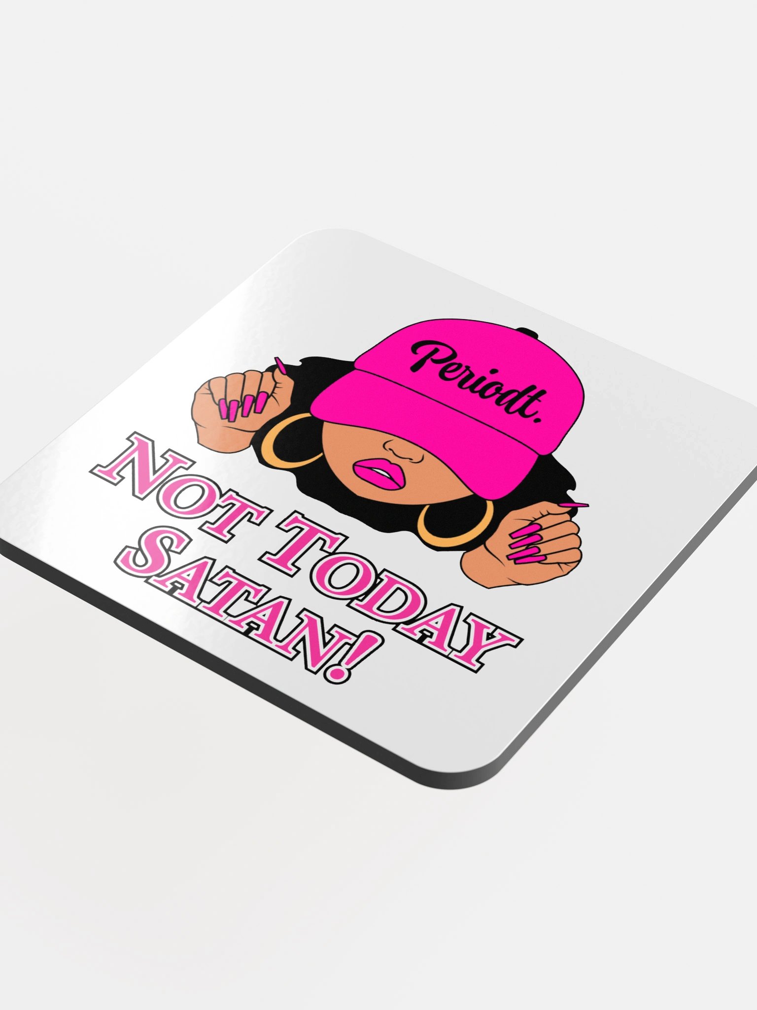 Not Today Satan V2, Coaster product image (4)