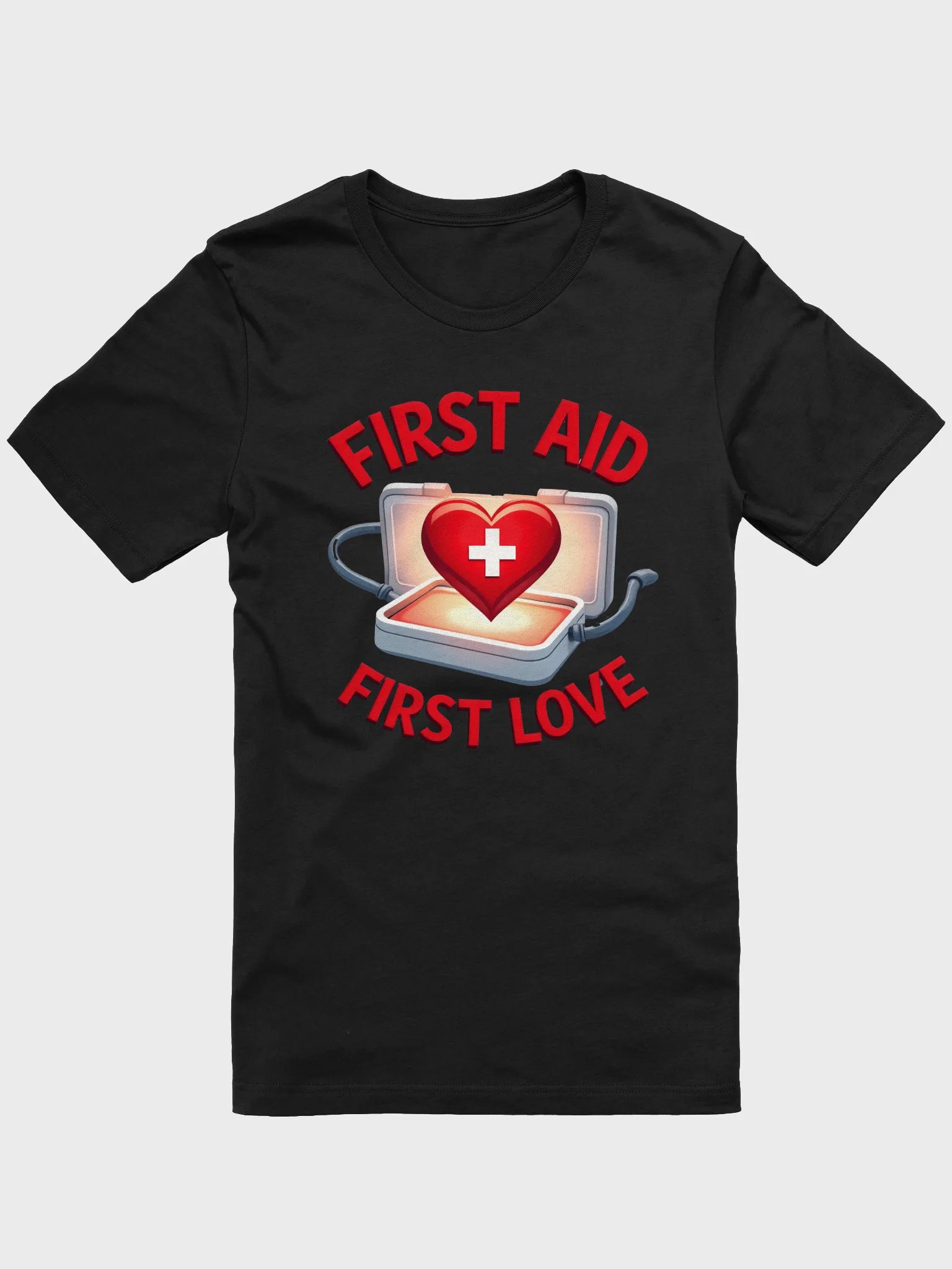 First Love First Aid Heart T-Shirt product image (4)