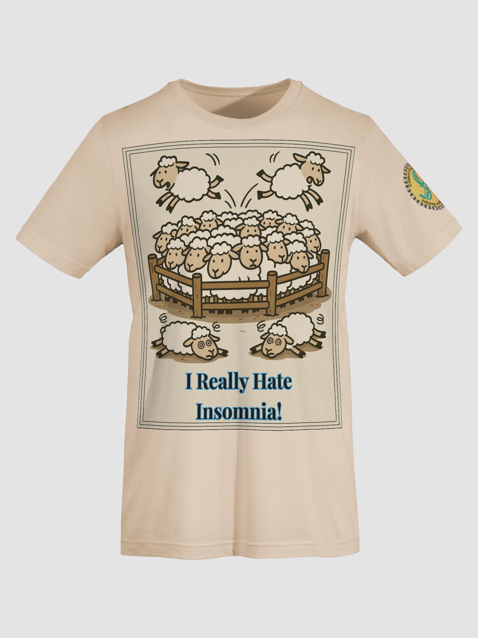 I Really Hate Insomnia (Both) Bella+Canvas Supersoft T-Shirt Colors (7) product image (67)