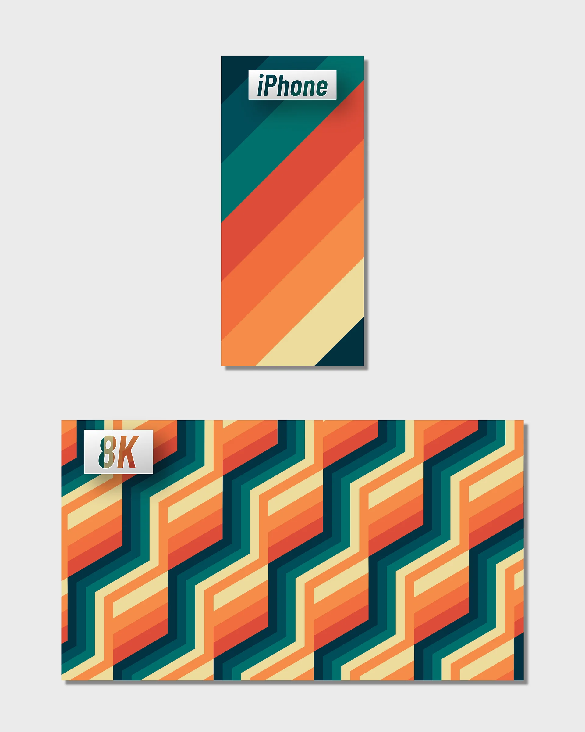 Vintage Symmetry 8K Wallpaper Pack product image (8)