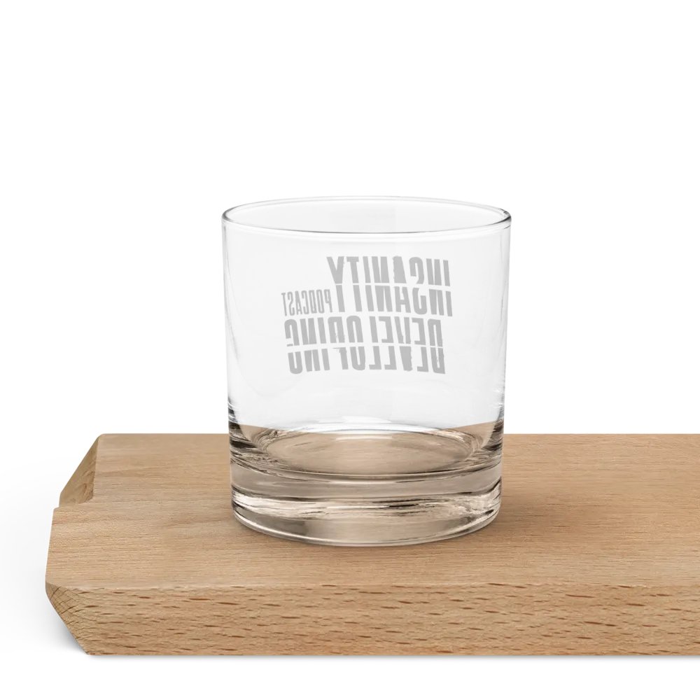 Eclipse Rocks Glass — Black Logo product image (4)