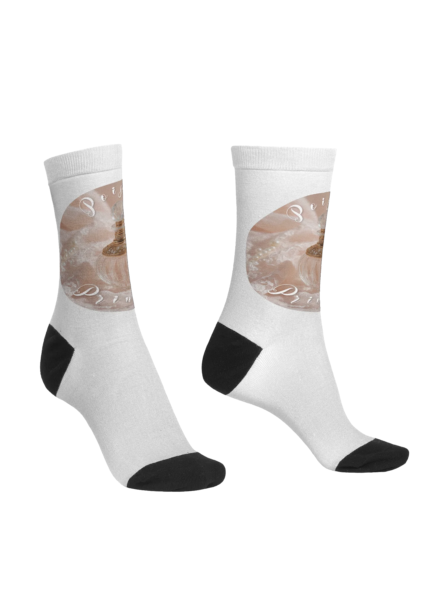 Luxe Perfume Bottle Crew Socks product image (3)
