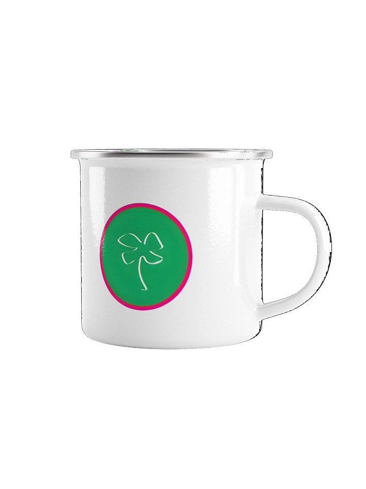 Lucky Clover Enamel Mug product image (1)
