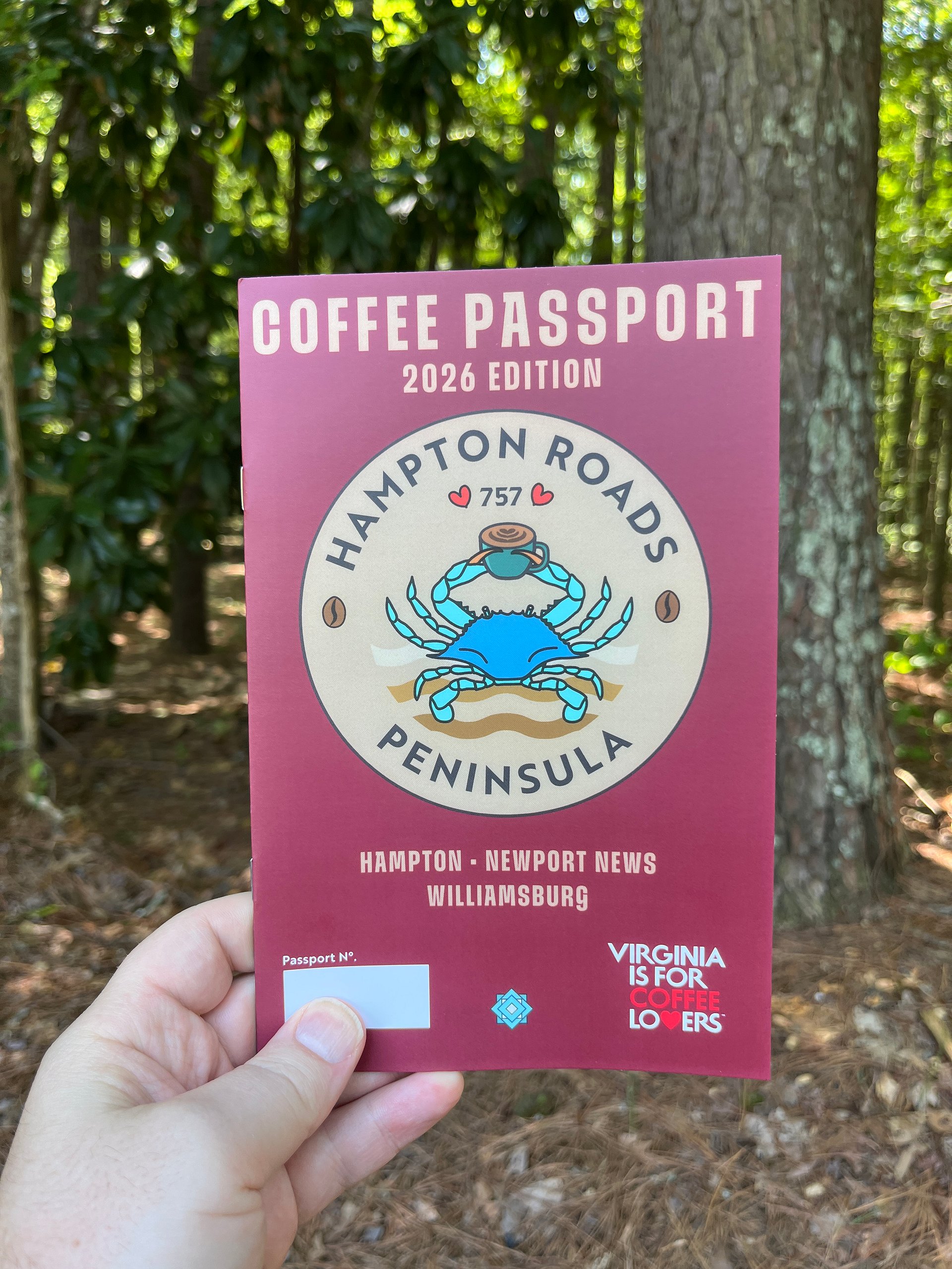 2026/27 Hampton Roads Peninsula Coffee Passport product image (1)