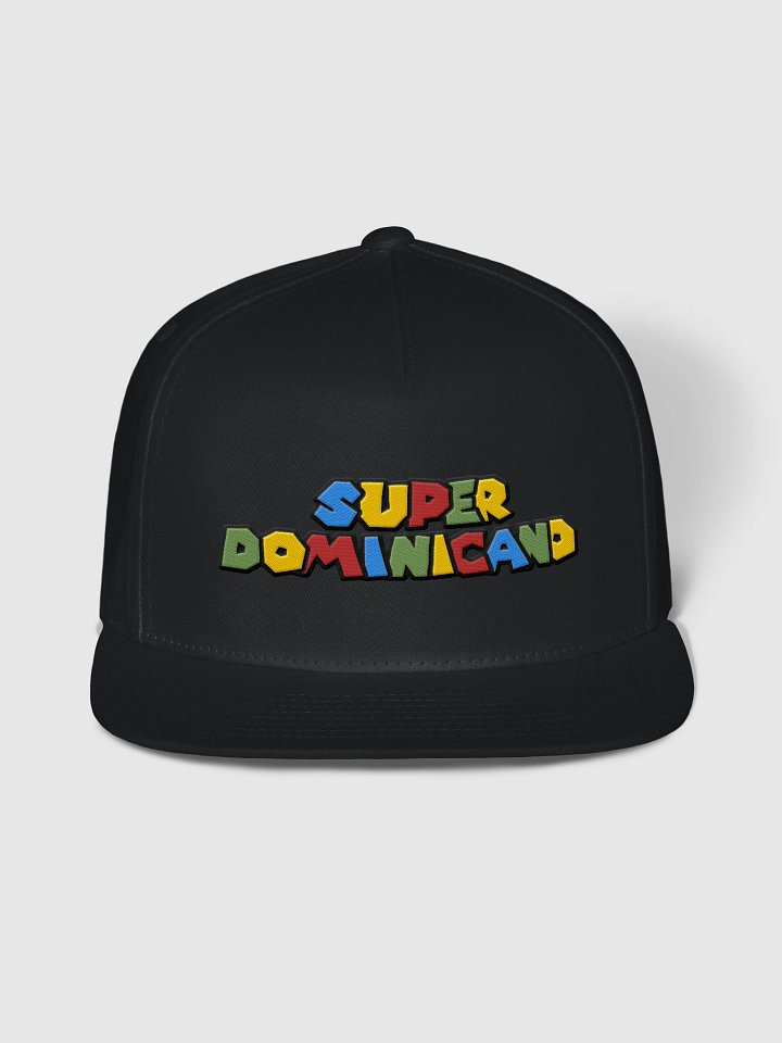Flat Snapback Cap Super Dominicano product image (4)