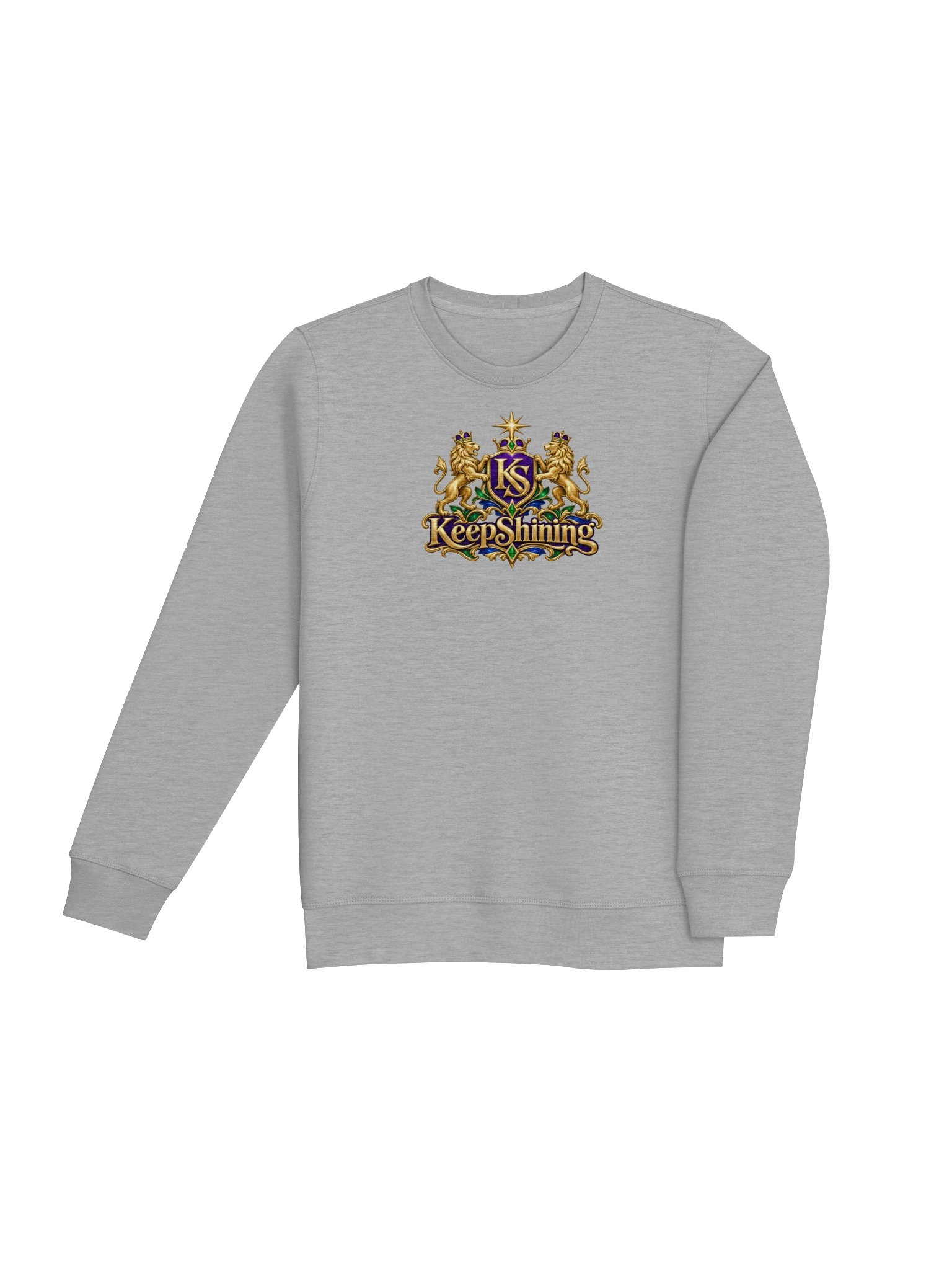 KeepShining Royal Crest Organic Crewneck product image (4)