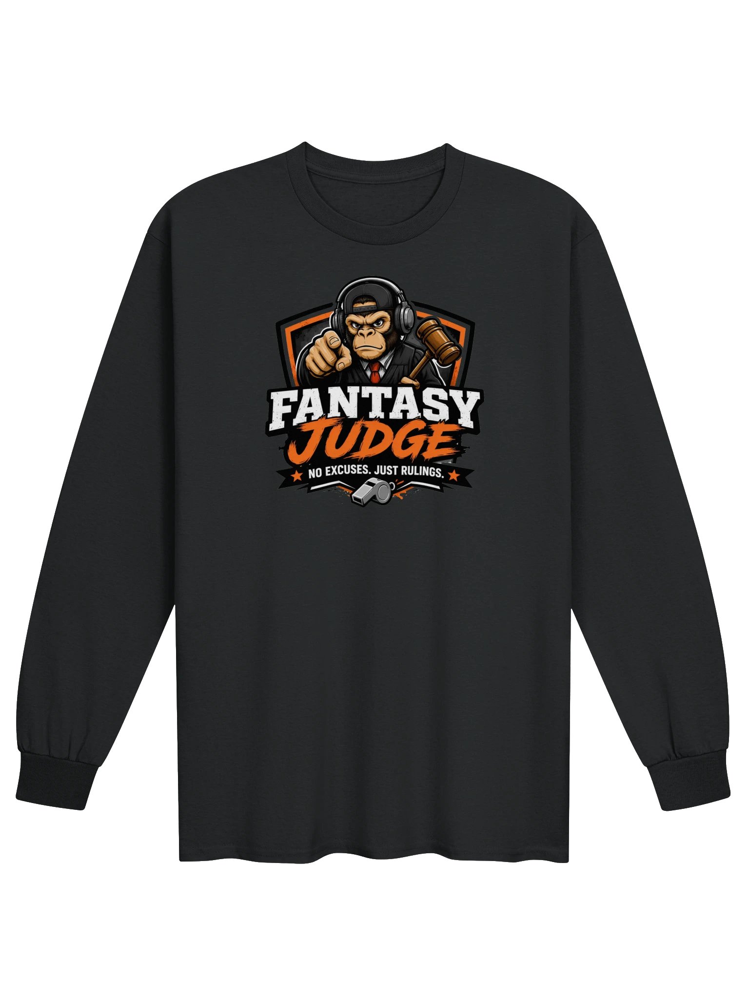 Fantasy Judge Gorilla Long Sleeve Tee product image (1)