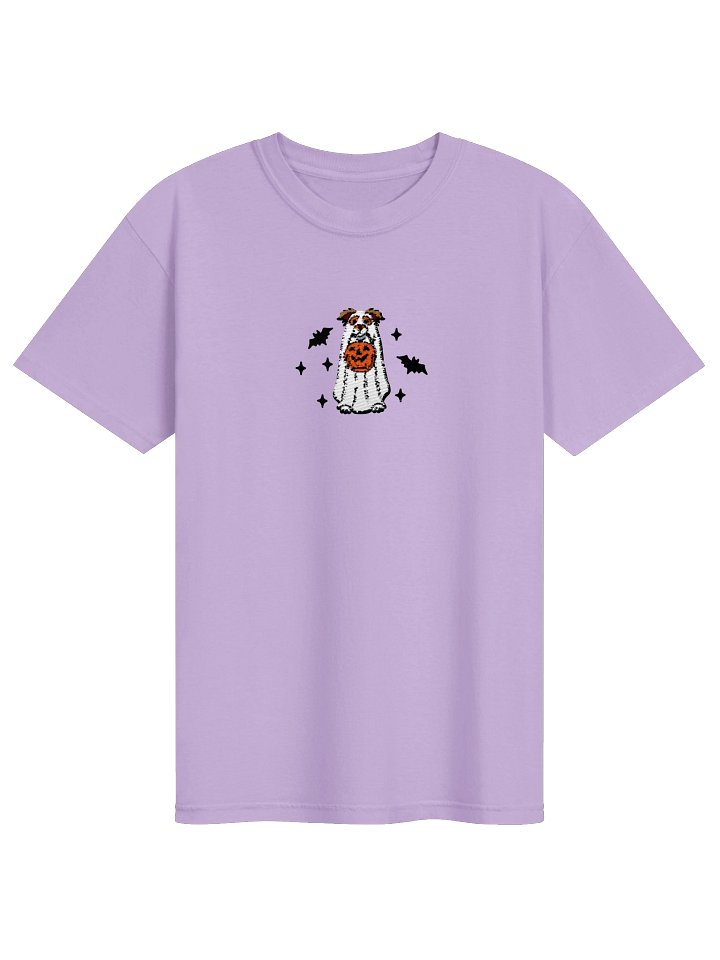 Halloween Australian Shepherd(Red Merle) Embroidered T-Shirt product image (41)