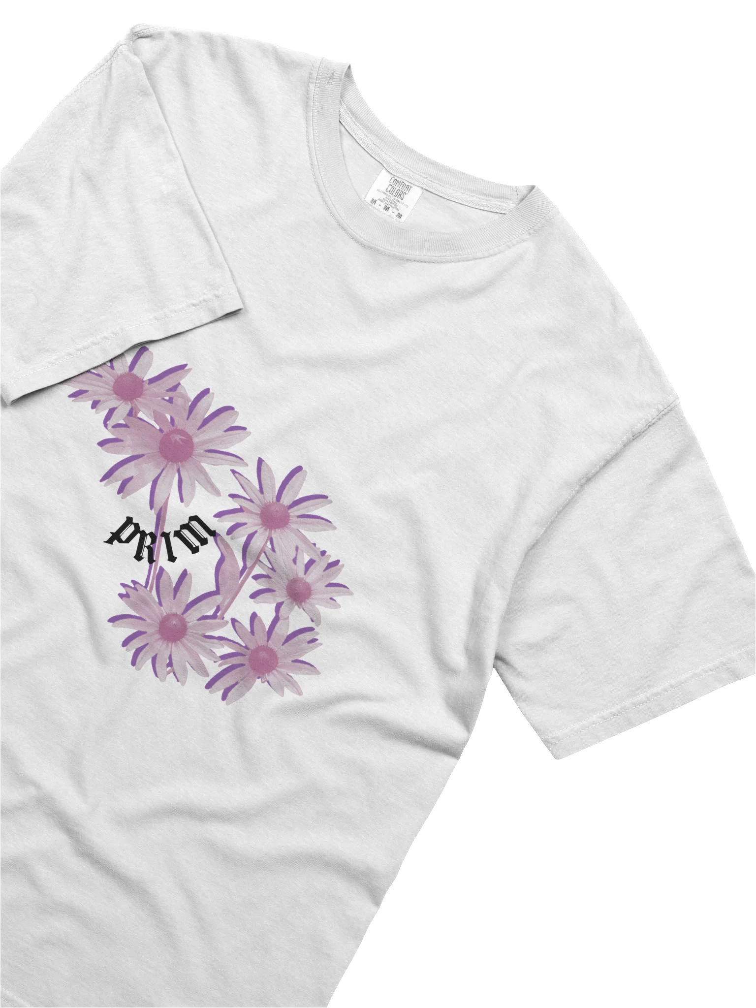 Pink Petal T-Shirt White product image (3)
