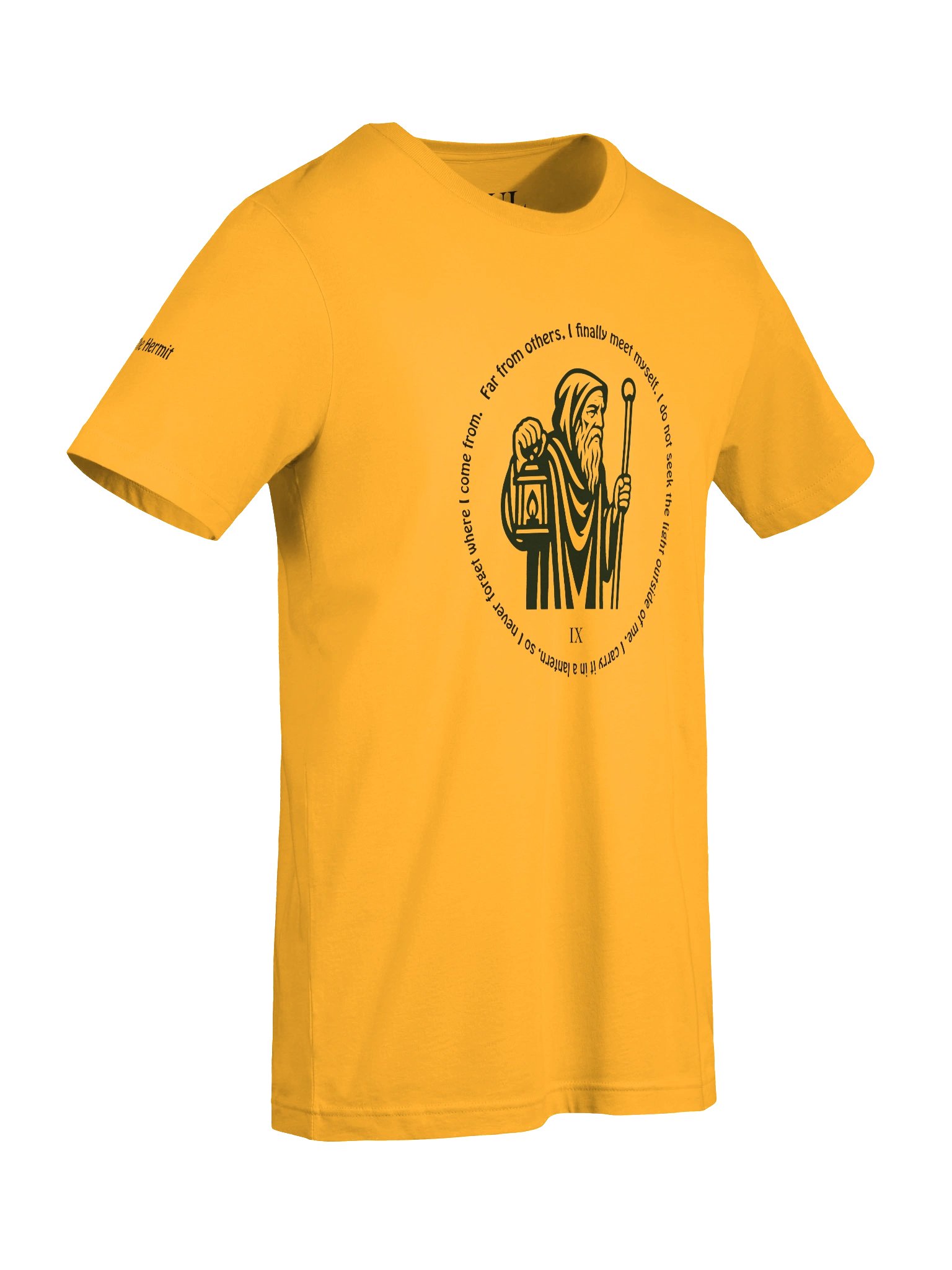 The Hermit - ArcanaPop T-Shirt – Where Tarot Magic Meets Pop Art product image (8)