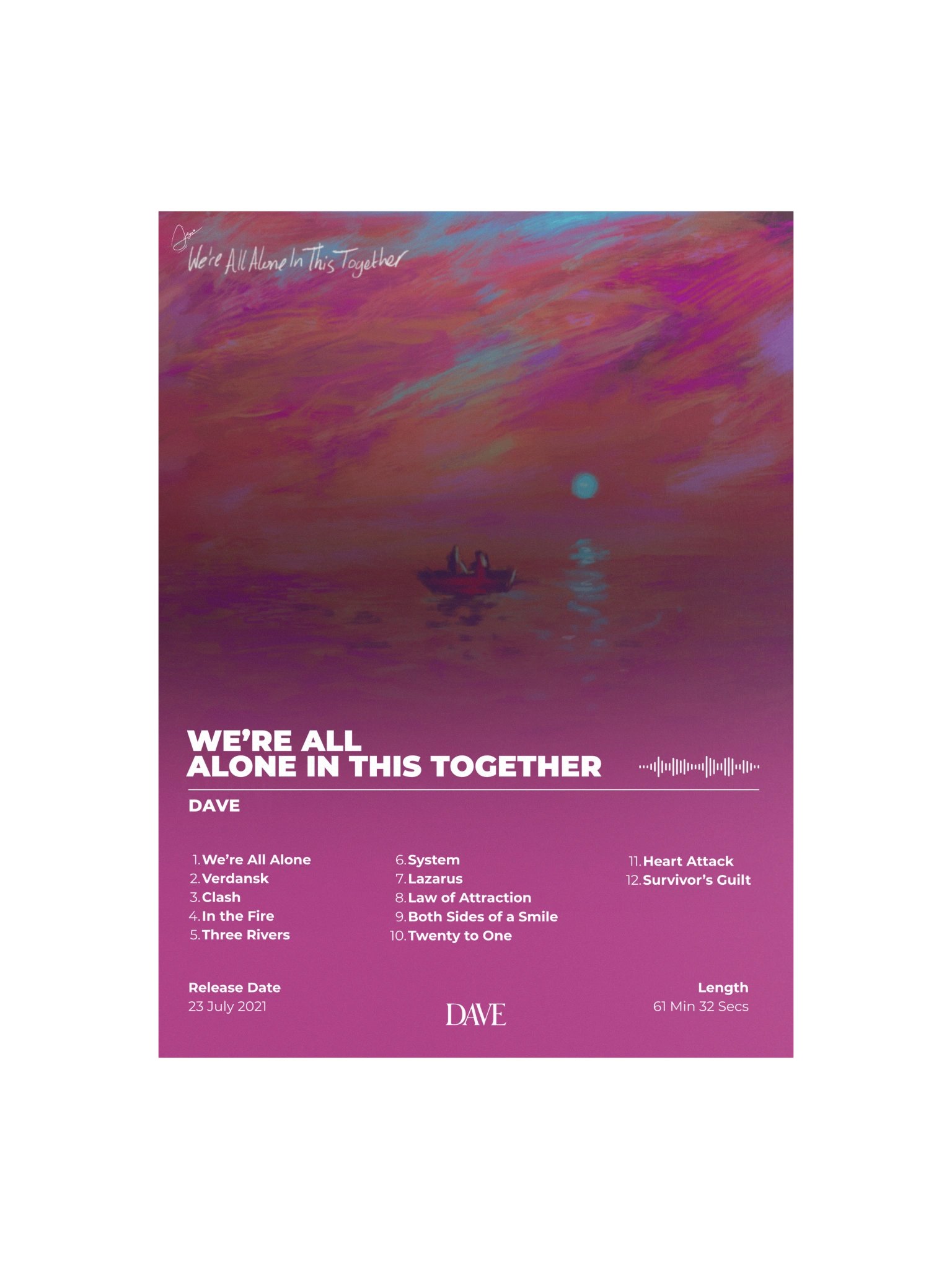 We’re All Alone in This Together Poster product image (2)