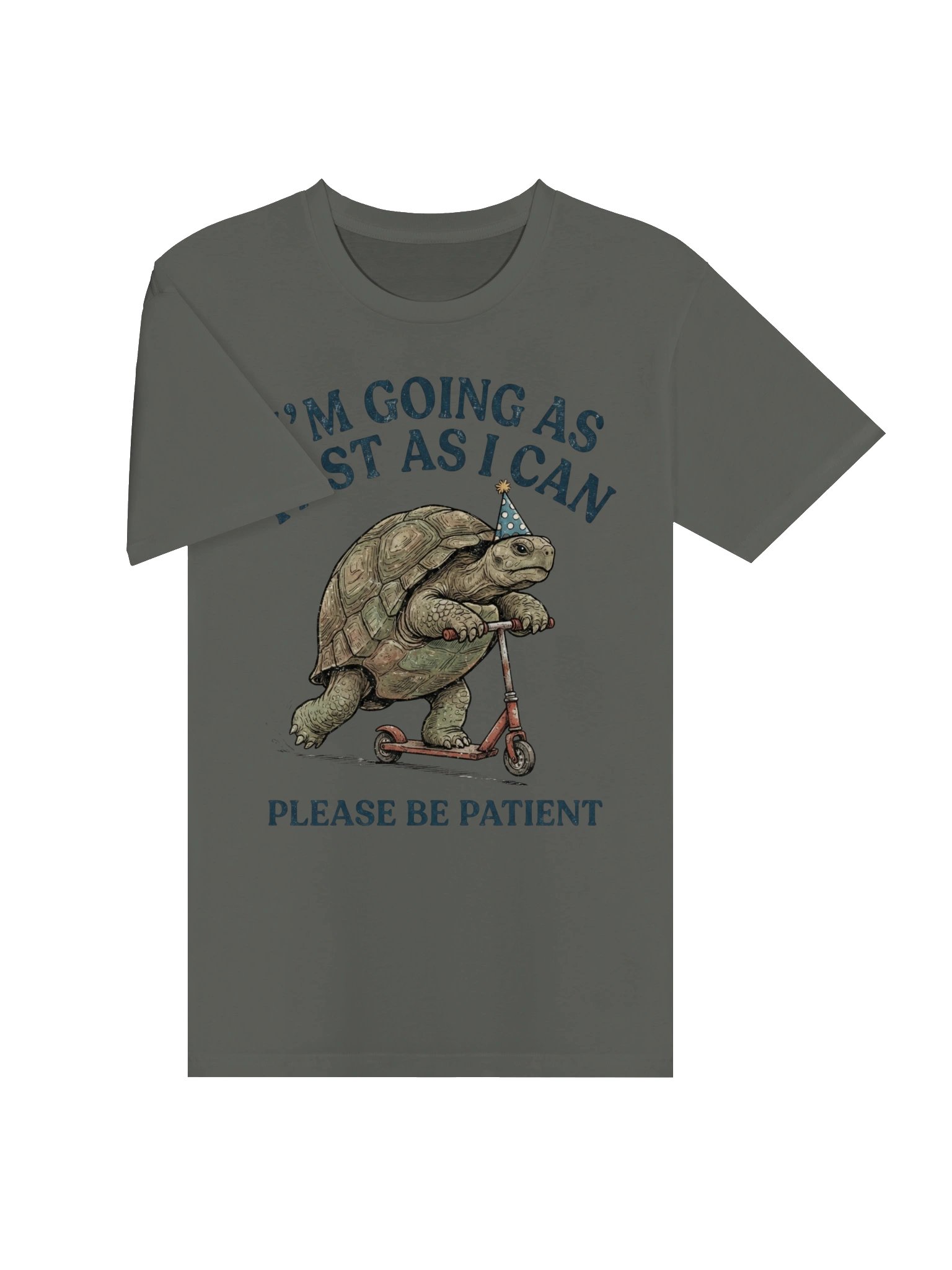 I’m Going As Fast As I Can Funny Turtle T-Shirt product image (9)