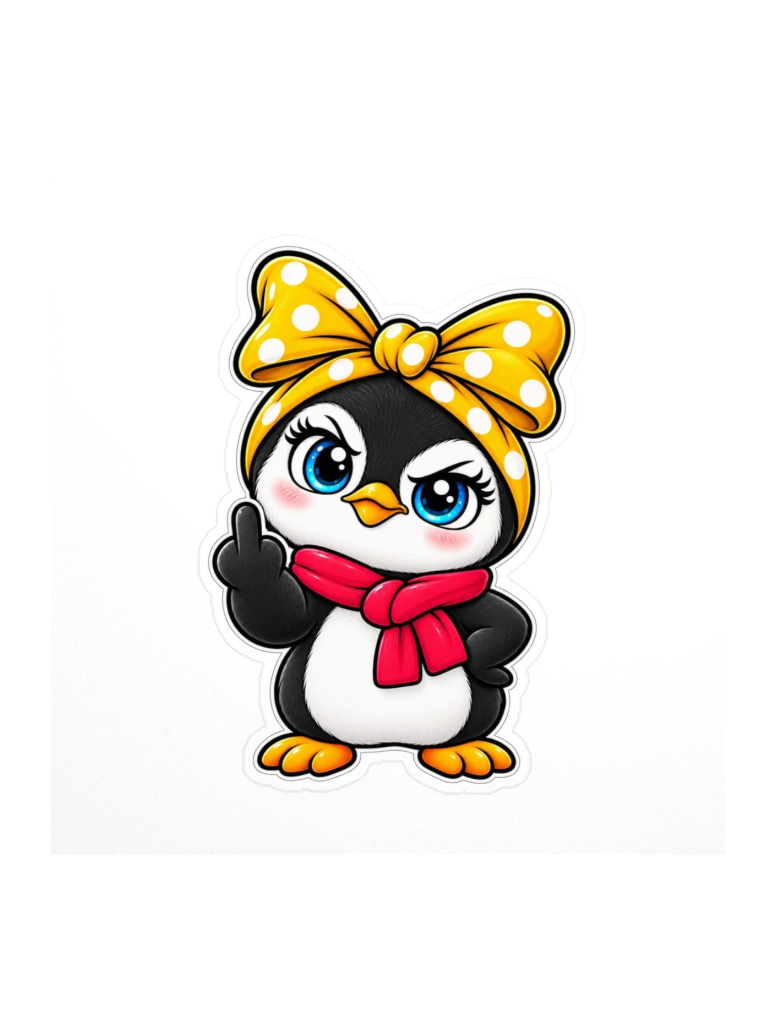 Flip The Flipper Lulu Sticker product image (1)